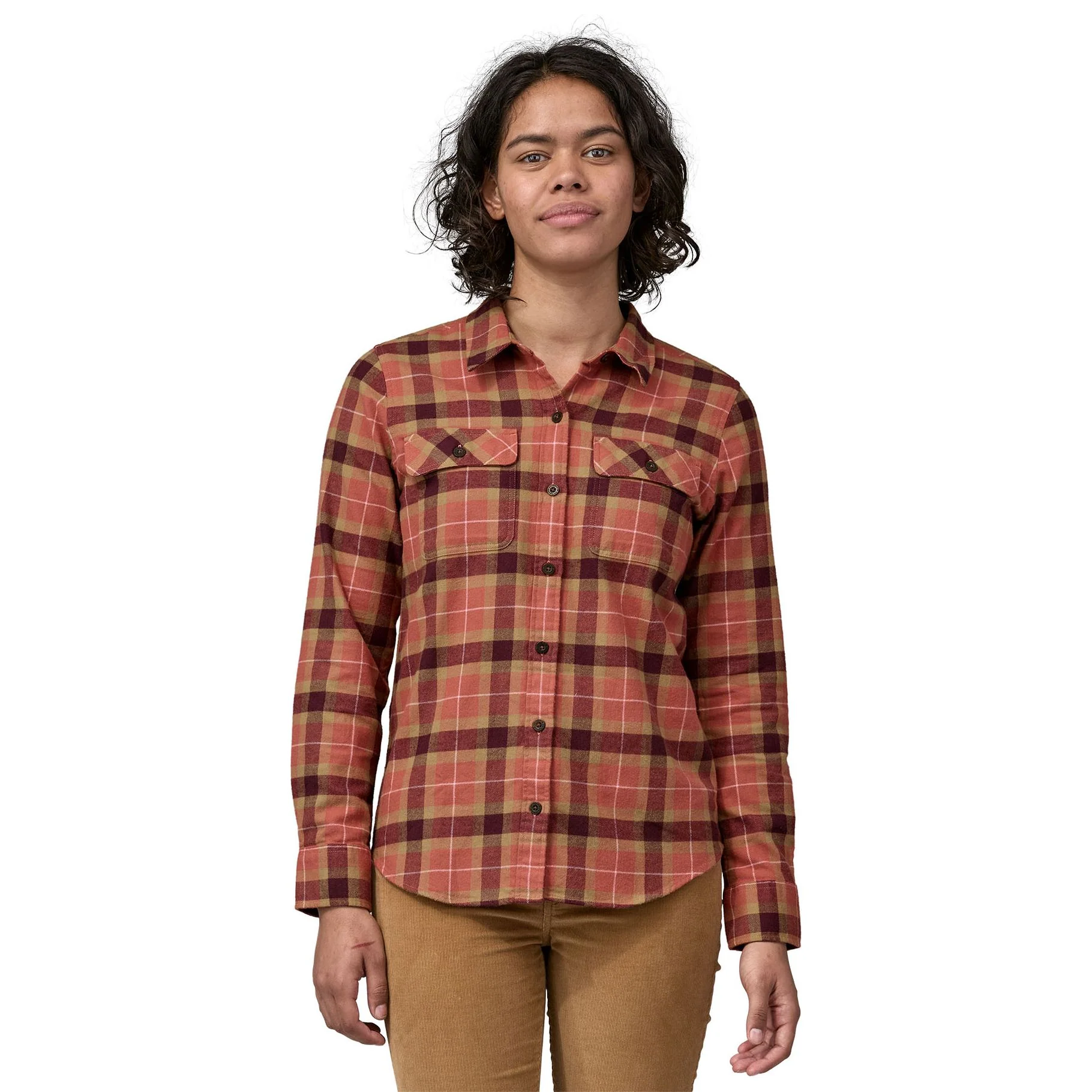 Patagonia Women's Organic Cotton Midweight Fjord Flannel Shirt Sale - Image 10