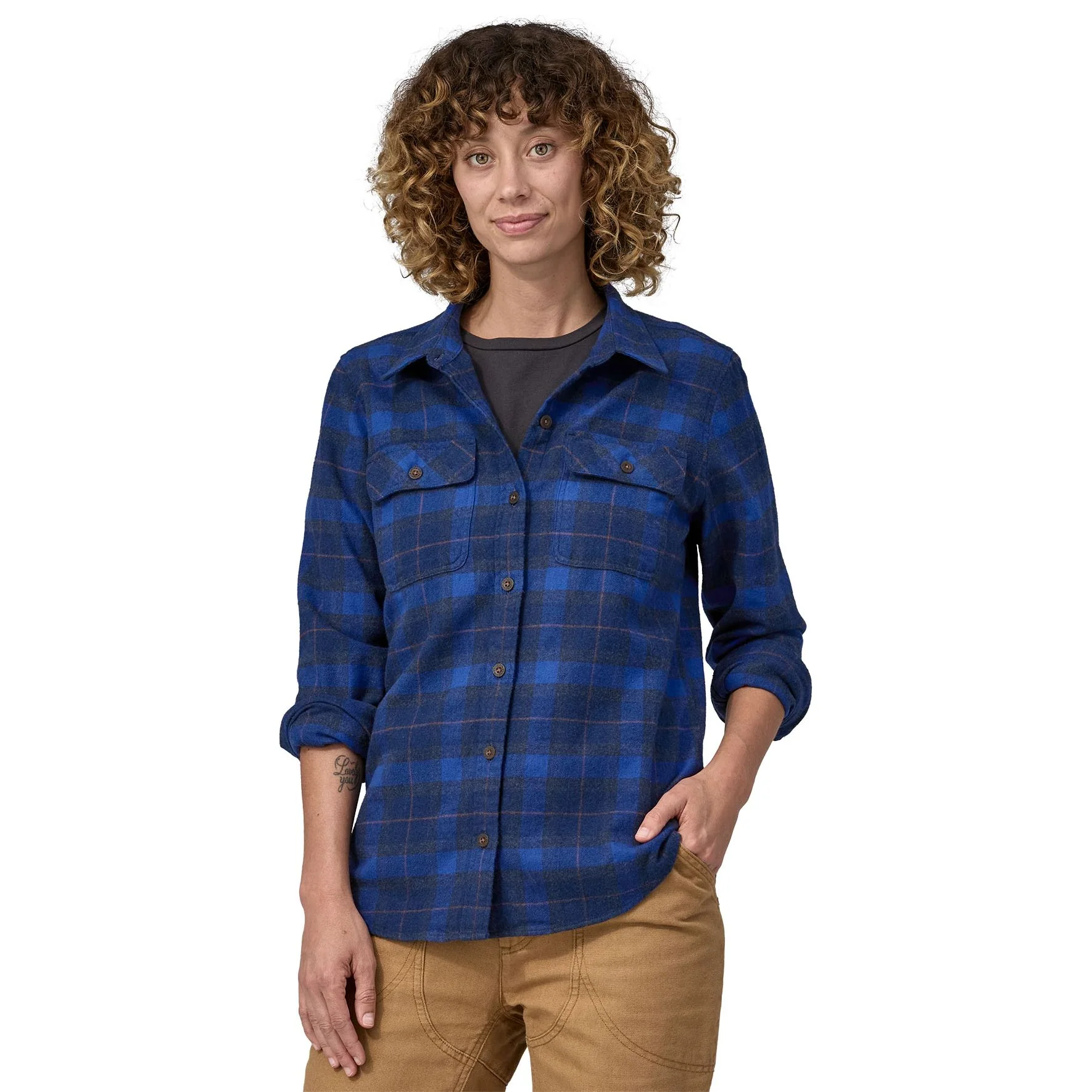 Patagonia Women's Organic Cotton Midweight Fjord Flannel Shirt Sale - Image 14