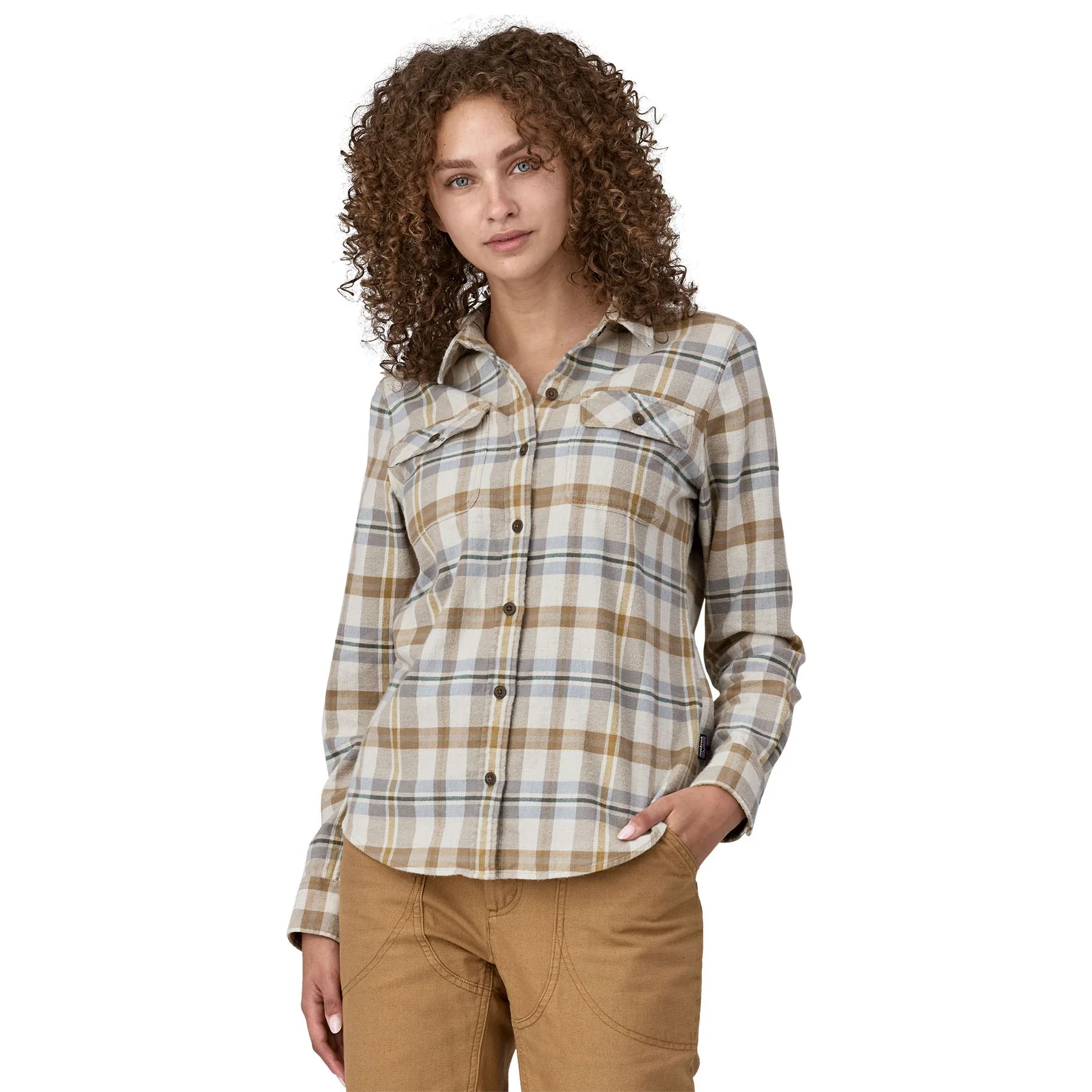 Patagonia Women's Organic Cotton Midweight Fjord Flannel Shirt Sale - Image 3