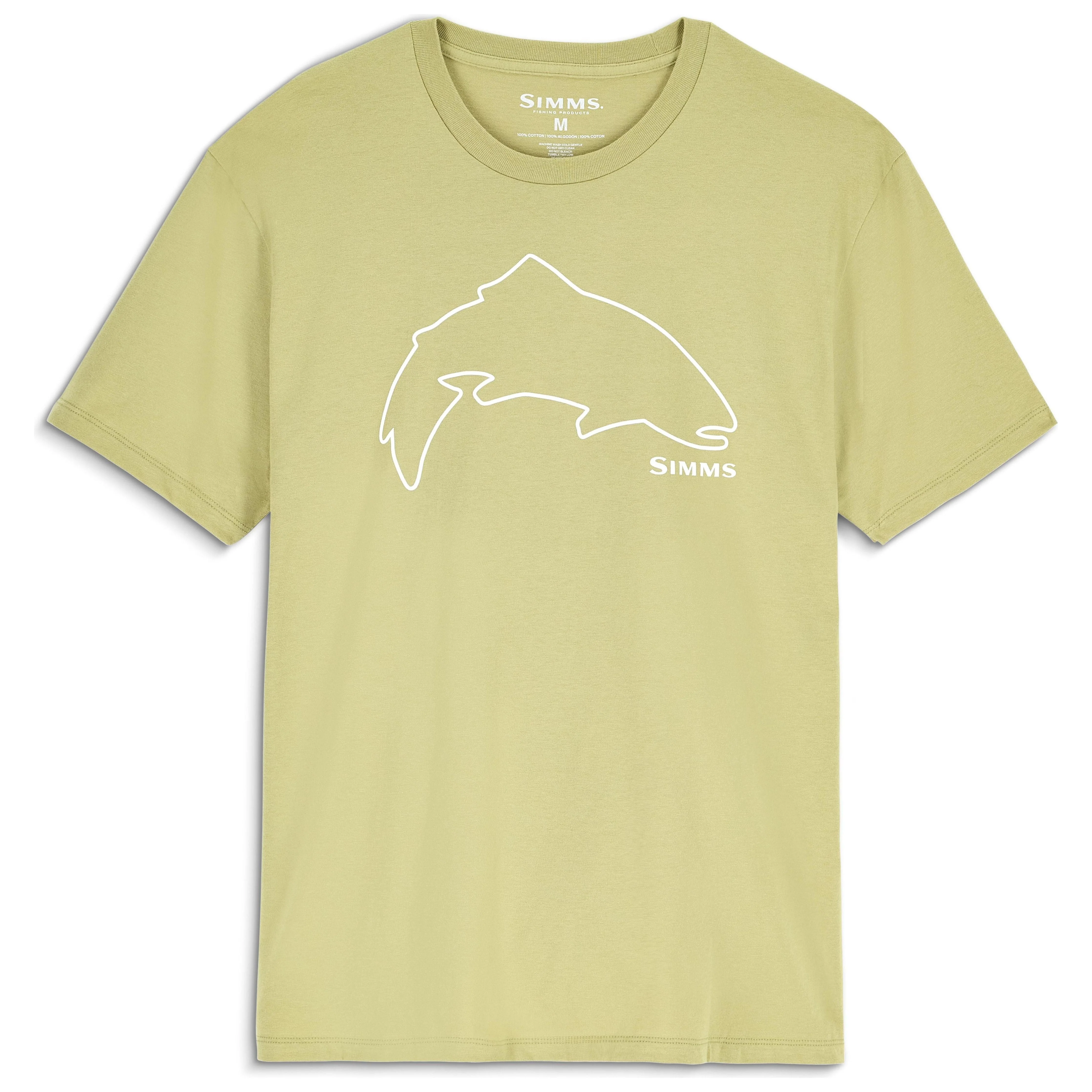 Simms Men's Trout Outline T-Shirt Sale