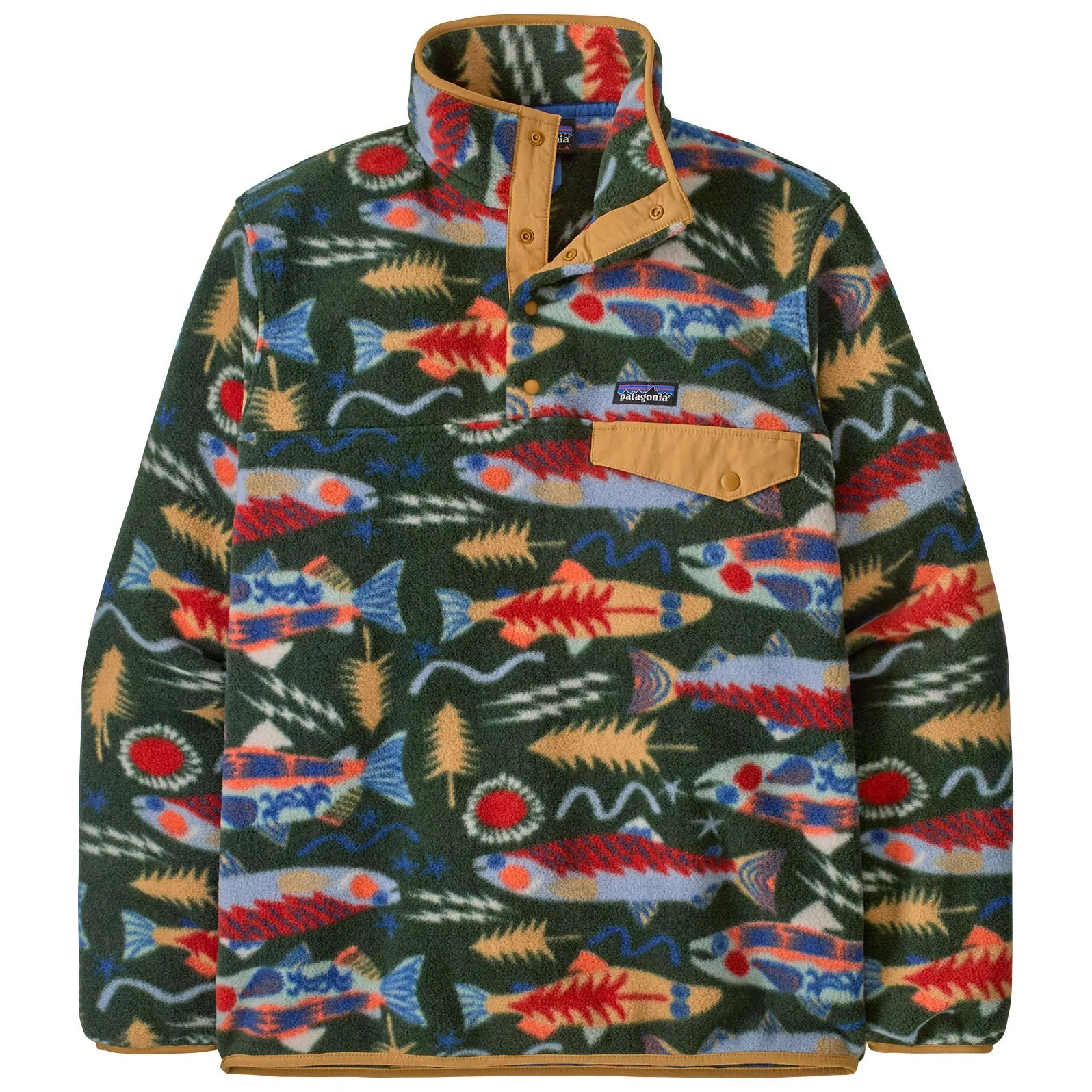 Patagonia Men's Lightweight Synchilla Snap-T Pullover - Image 4