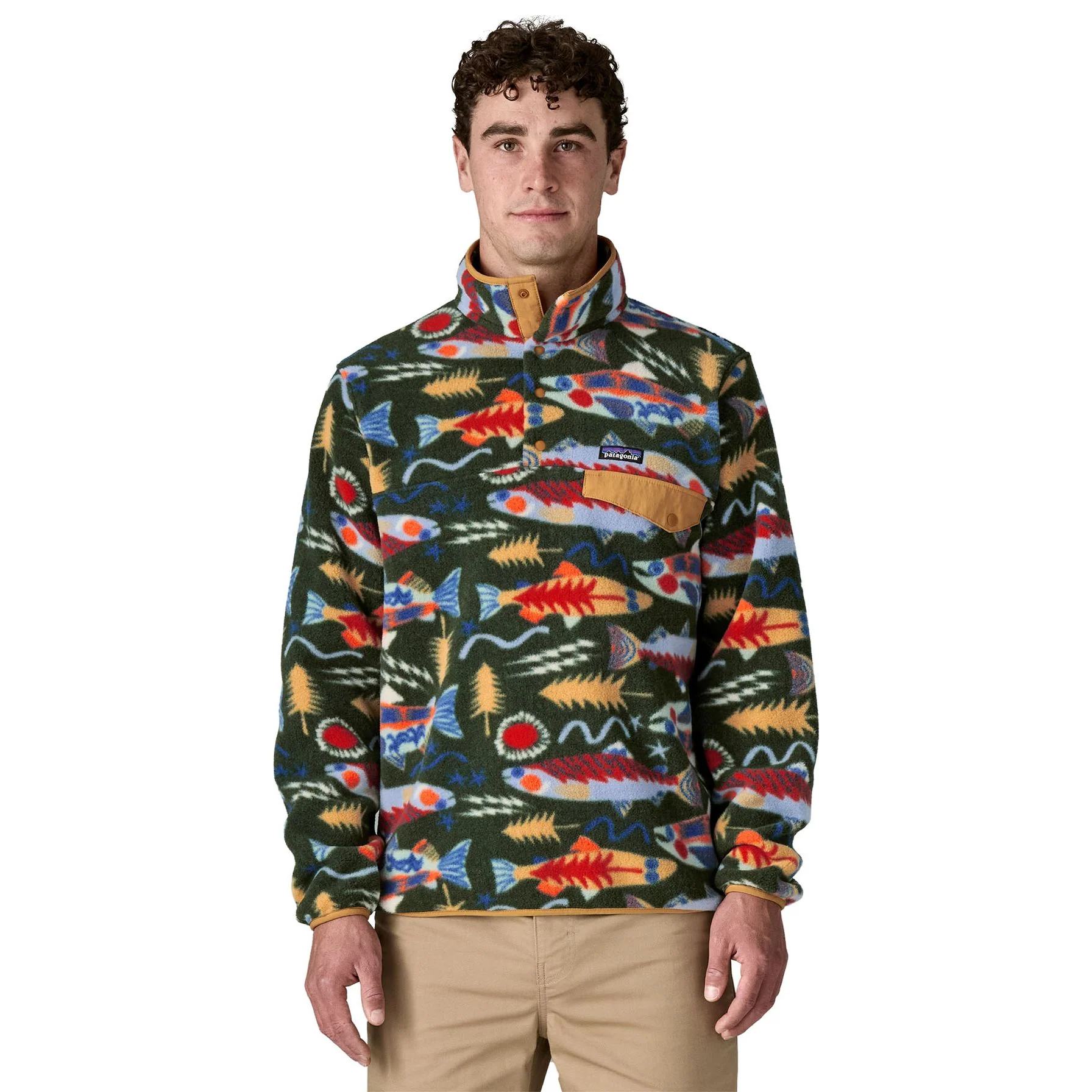 Patagonia Men's Lightweight Synchilla Snap-T Pullover - Image 5