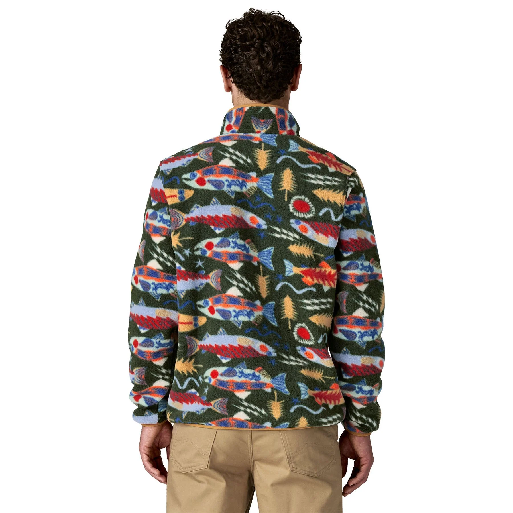 Patagonia Men's Lightweight Synchilla Snap-T Pullover - Image 6