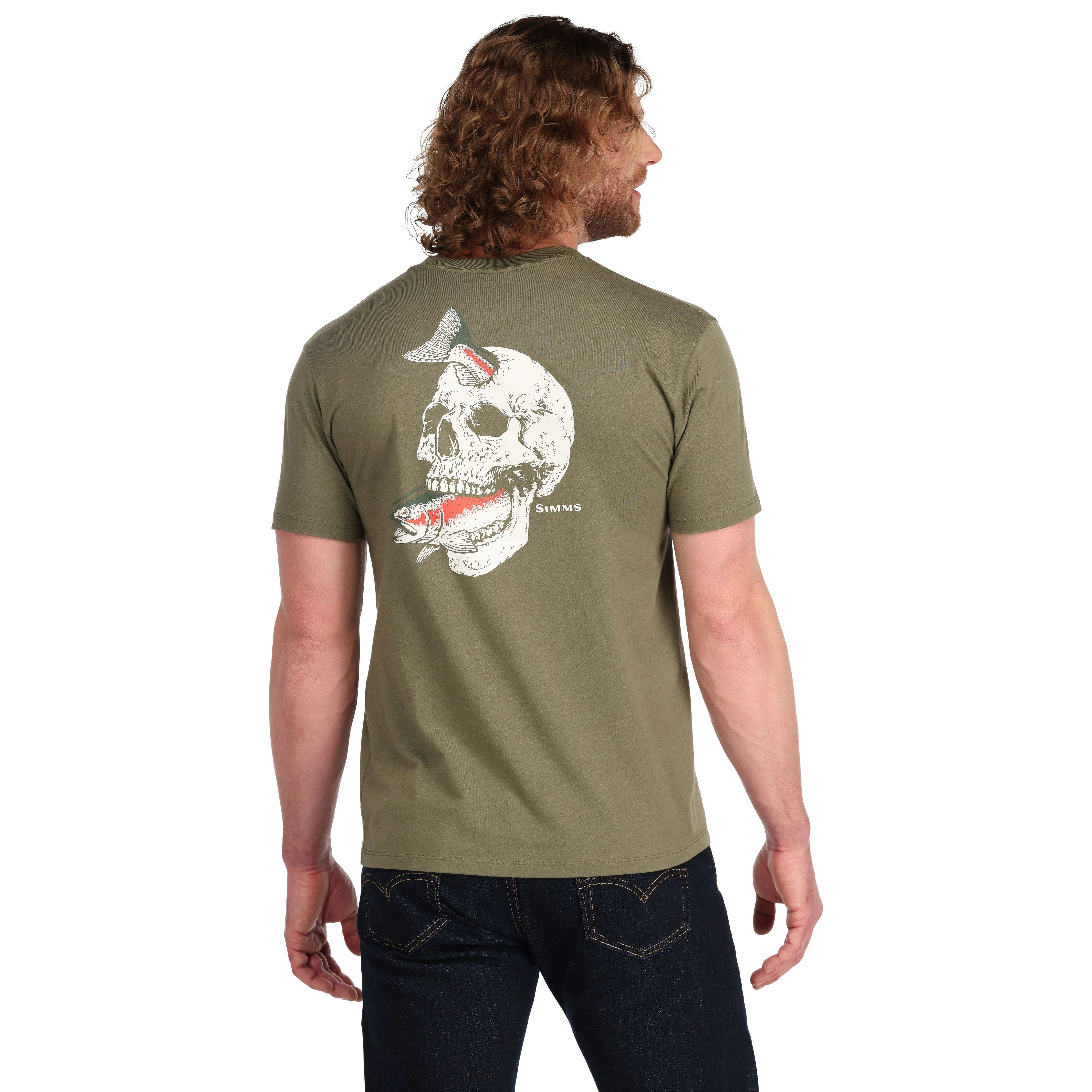 Simms Trout On My Mind SS T-Shirt - Image 4
