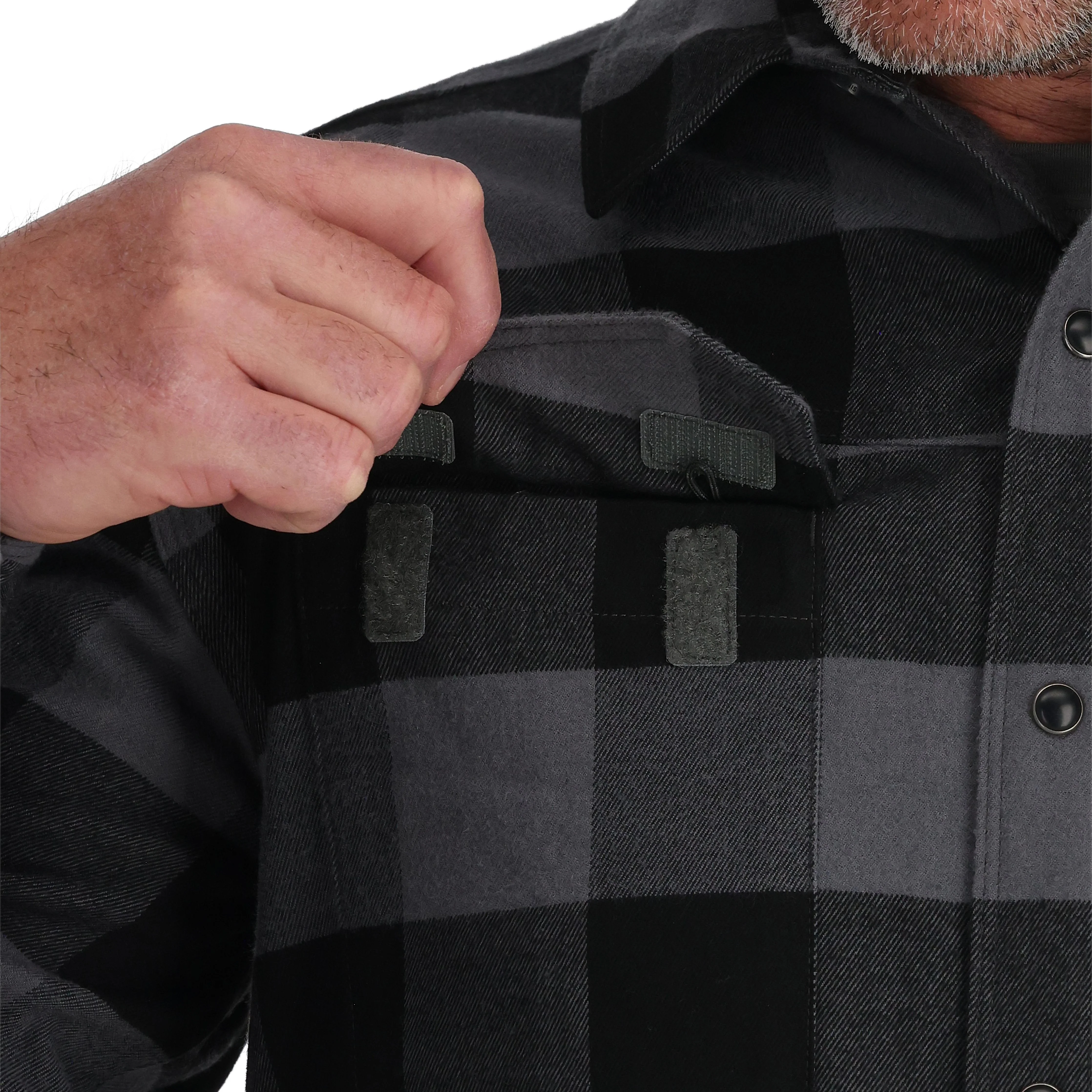 Simms Gallatin Flannel Long Sleeve Shirt - Image 5