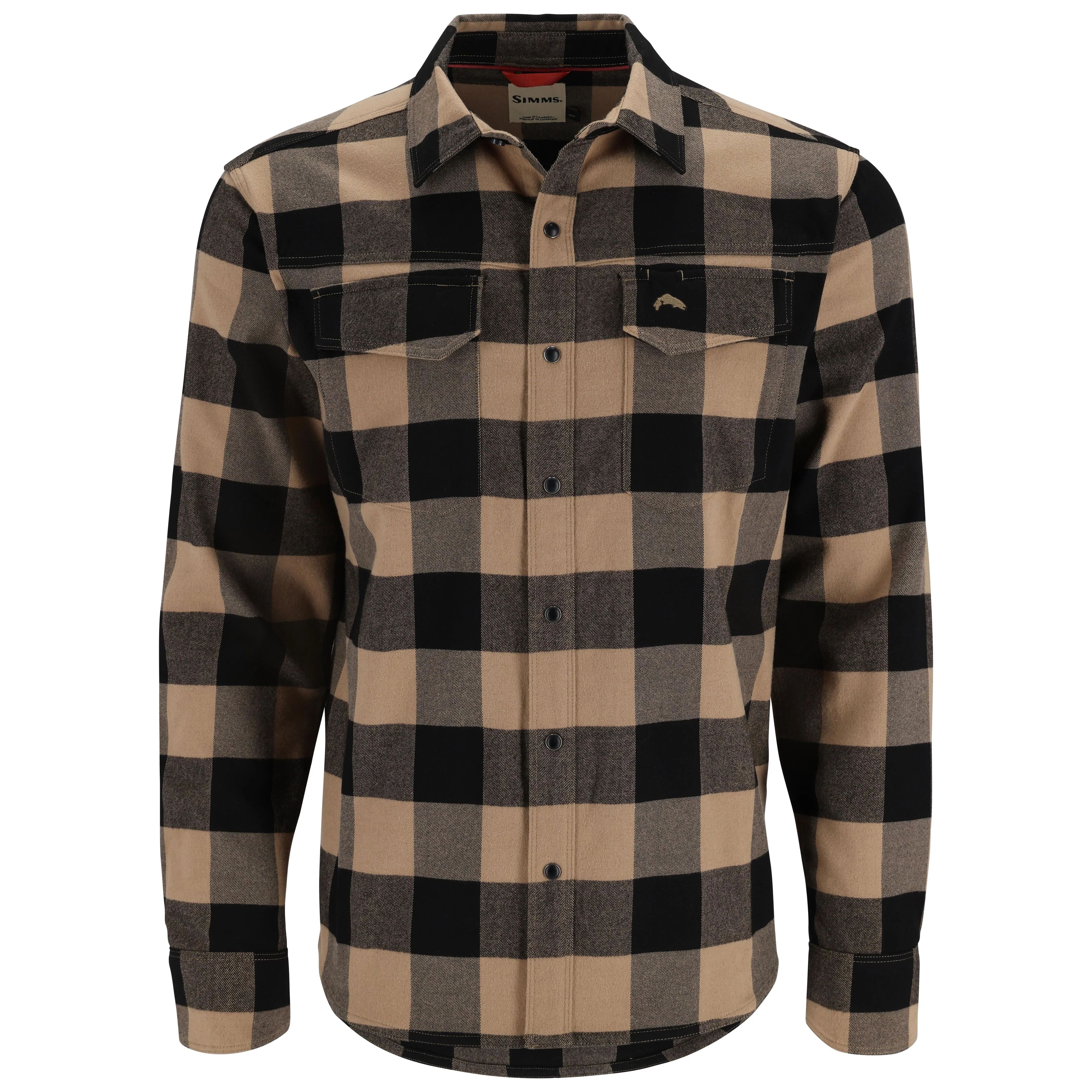 Simms Gallatin Flannel Long Sleeve Shirt - Image 6