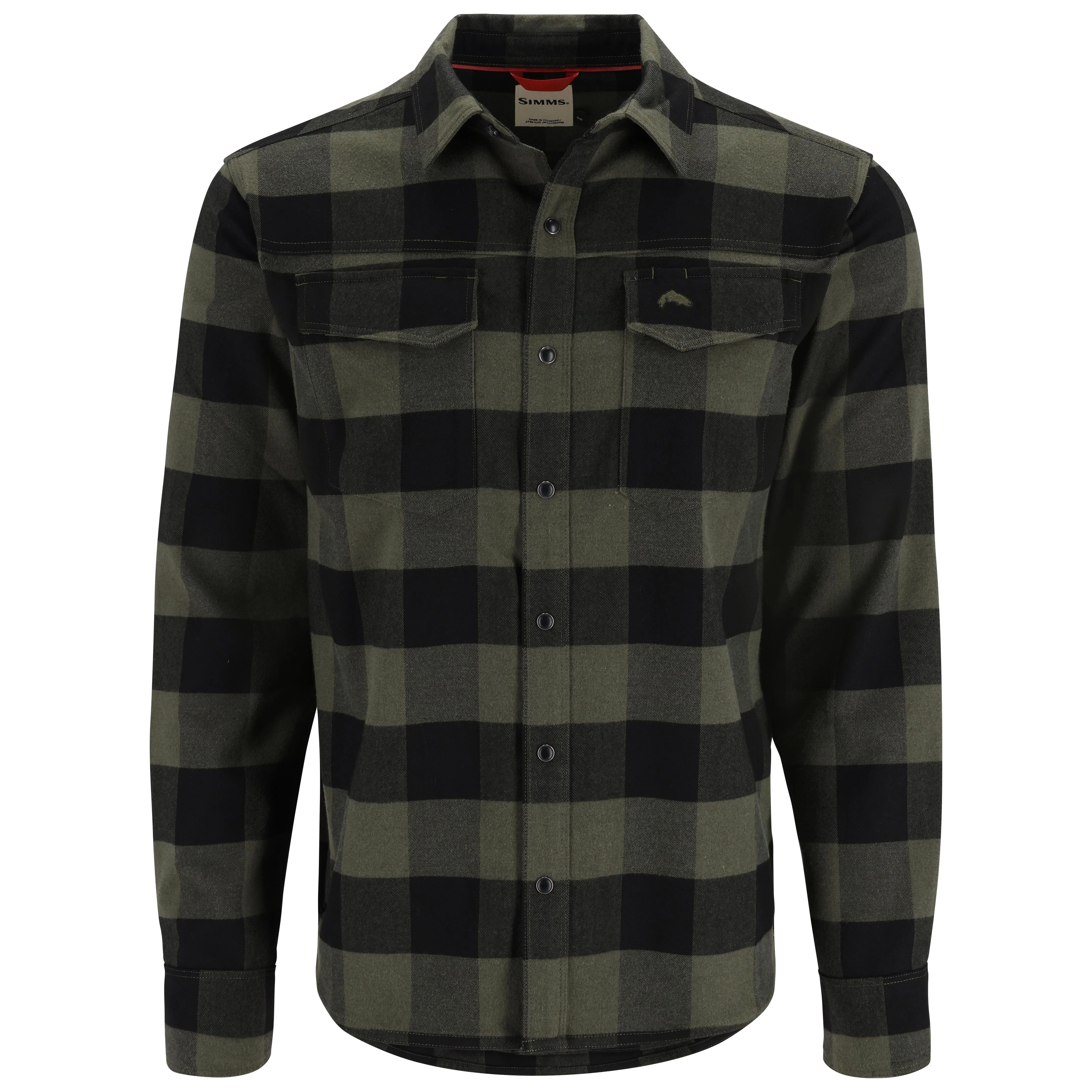 Simms Gallatin Flannel Long Sleeve Shirt - Image 8