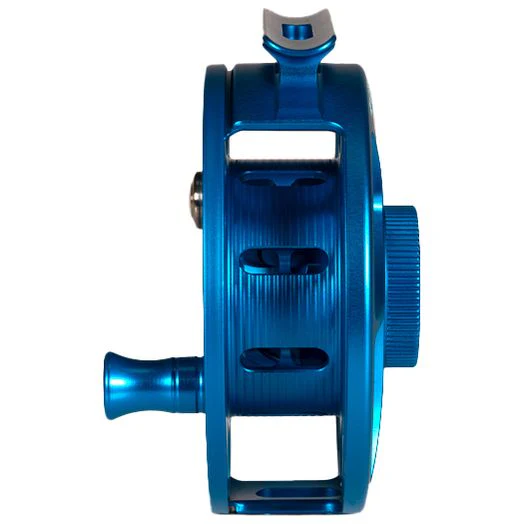 Hatch Custom Kaiju Blue Iconic Limited Edition Large Arbor Fly Reel 4 Plus - Image 5