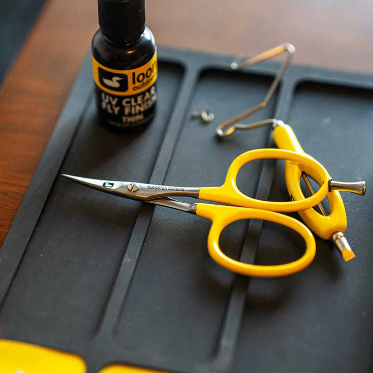 Loon Tungsten Carbide Curved All Purpose Scissors with Precision Peg - Image 4