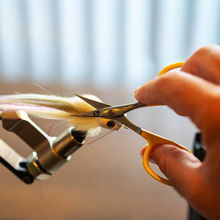Loon Tungsten Carbide Curved Micro Tip Scissors with Precision Peg - Image 3