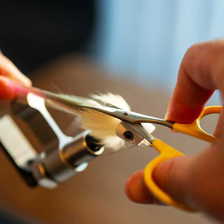 Loon Tungsten Carbide Curved Micro Tip Scissors with Precision Peg - Image 4