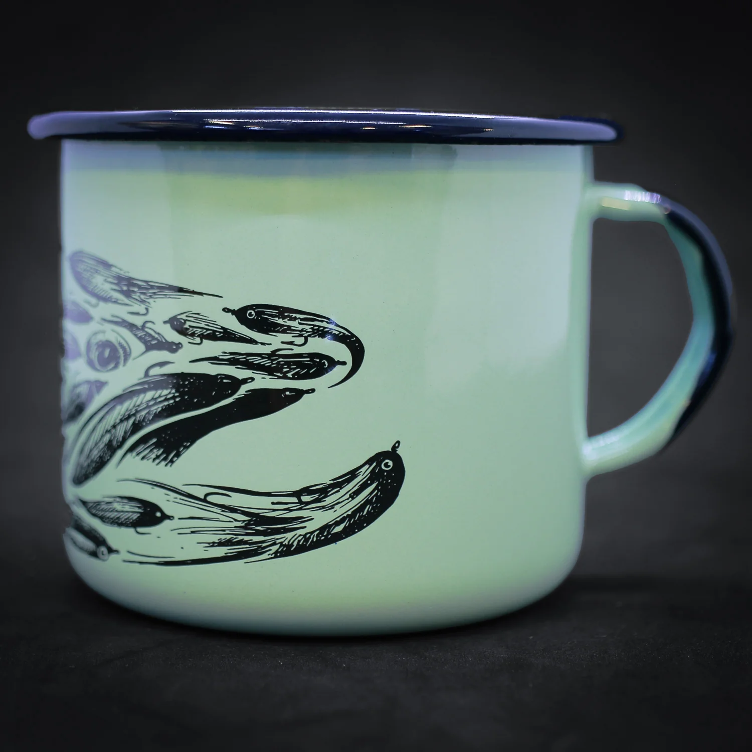 Rep Your Water Trout Streamers Mug - Image 3