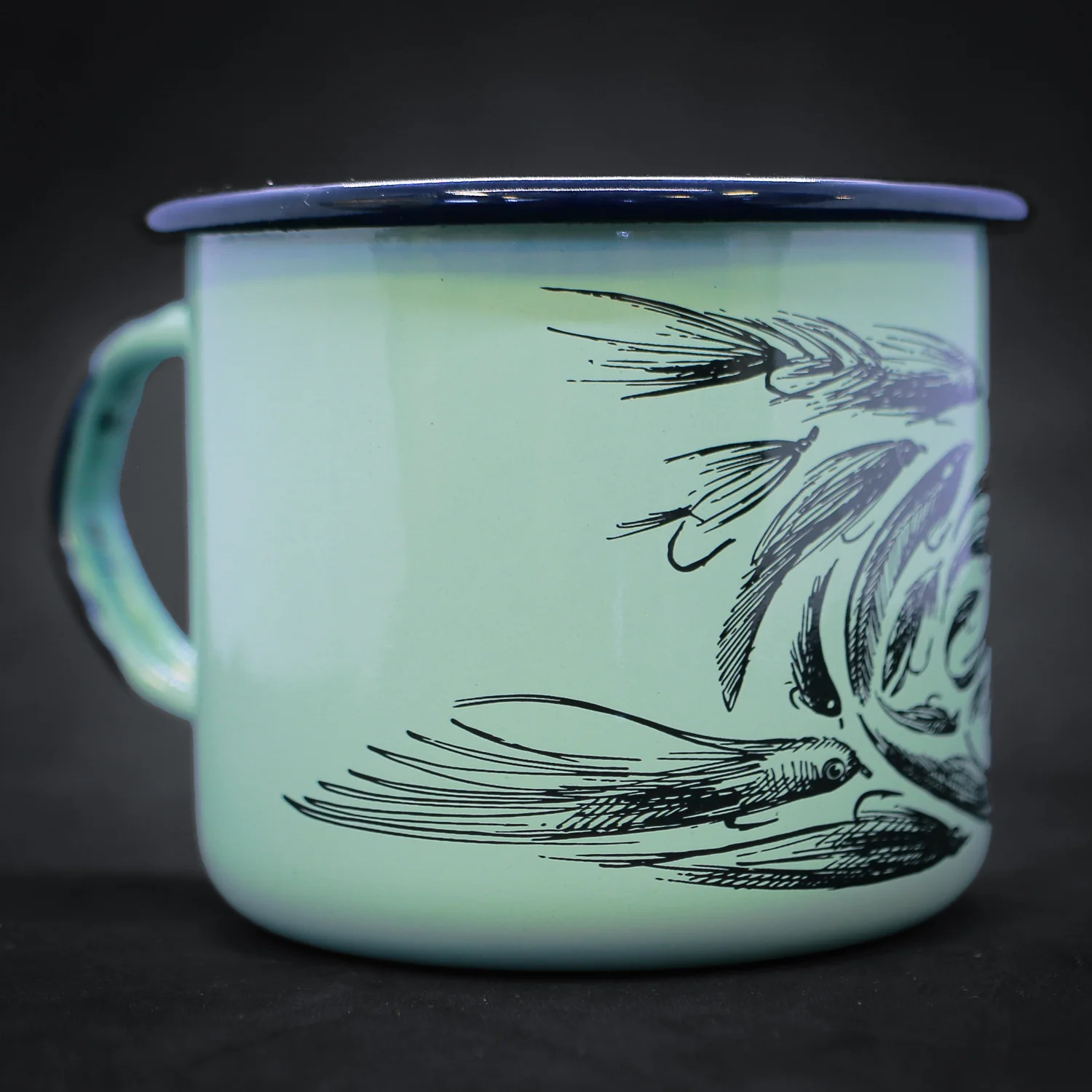 Rep Your Water Trout Streamers Mug - Image 4