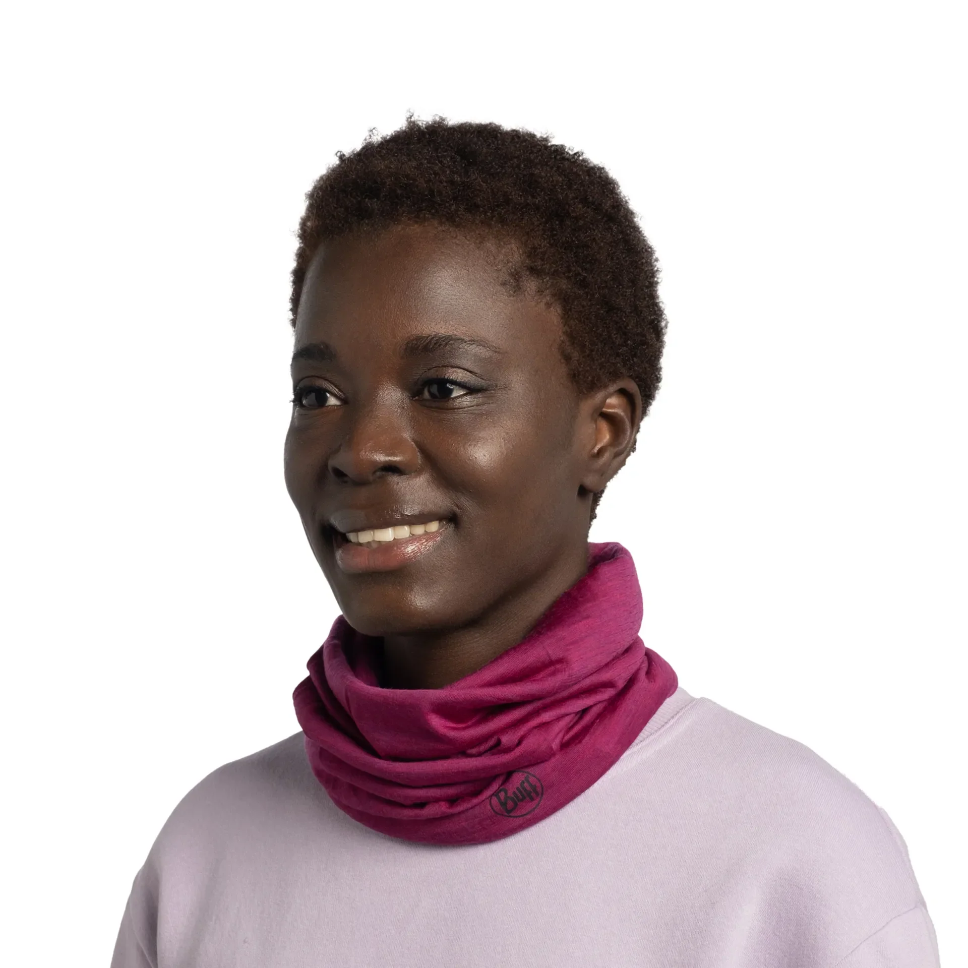 Buff Merino Lightweight Solid Magenta - Image 4