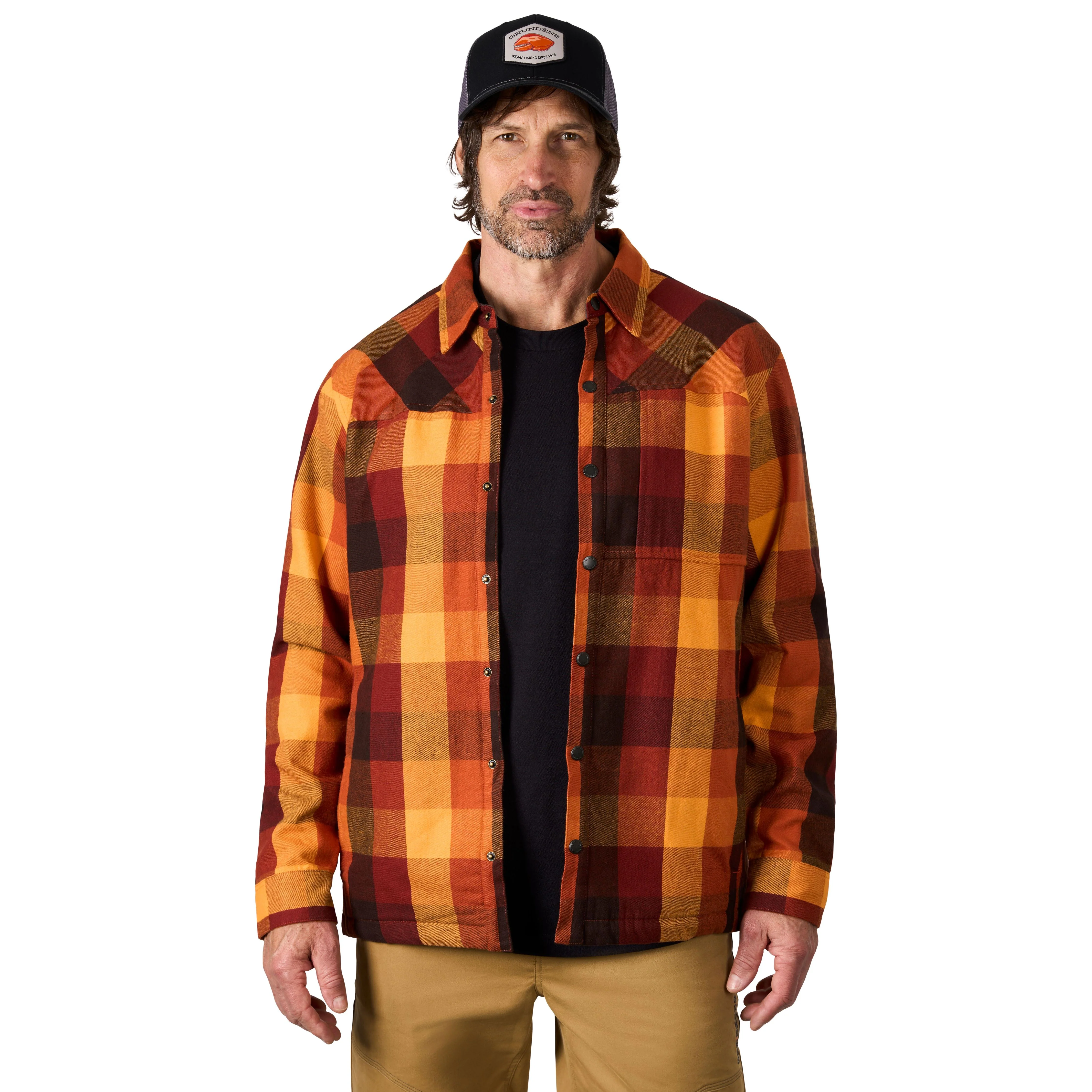 Grundens Men's Bankside Lined Shacket - Image 12