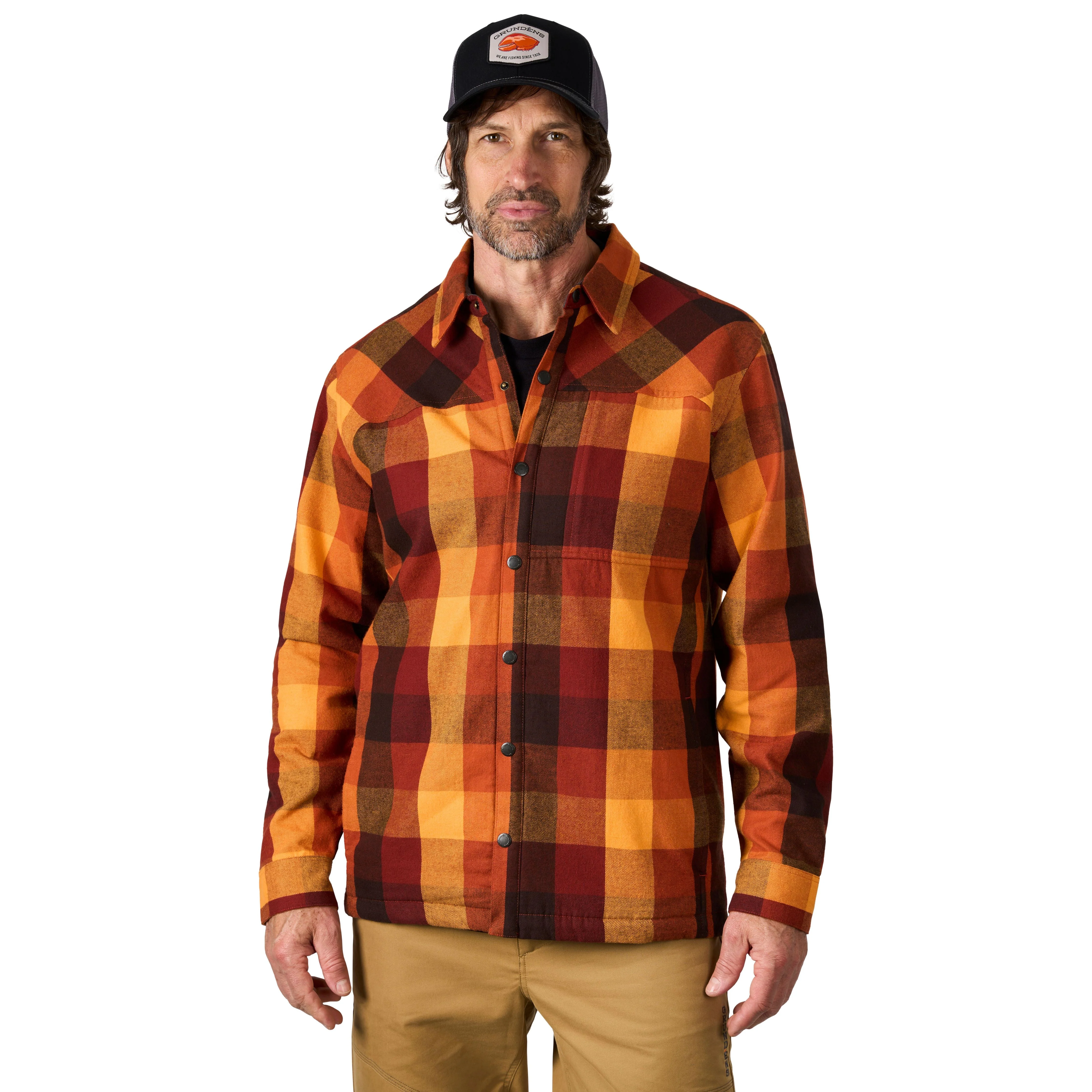 Grundens Men's Bankside Lined Shacket - Image 14