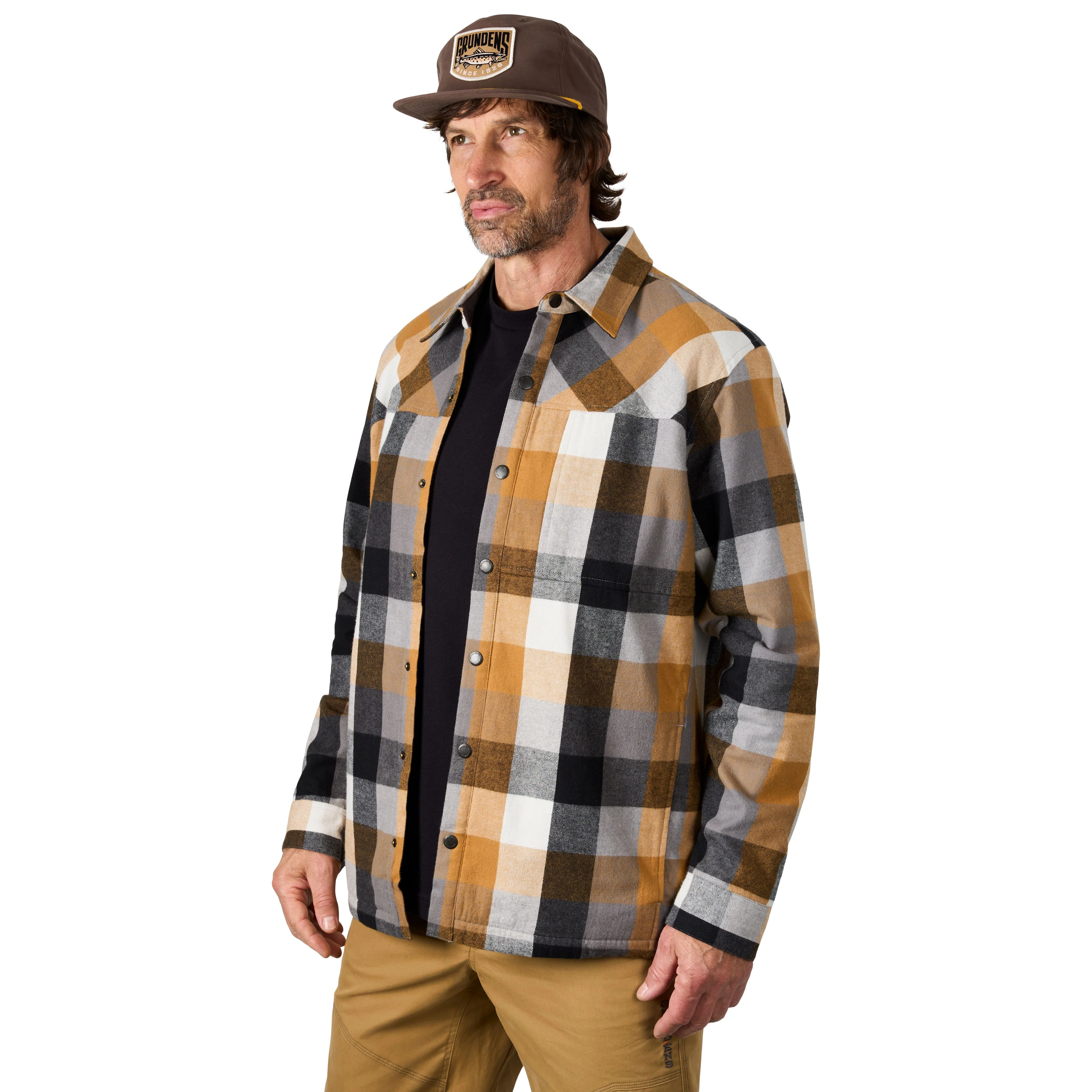 Grundens Men's Bankside Lined Shacket - Image 5