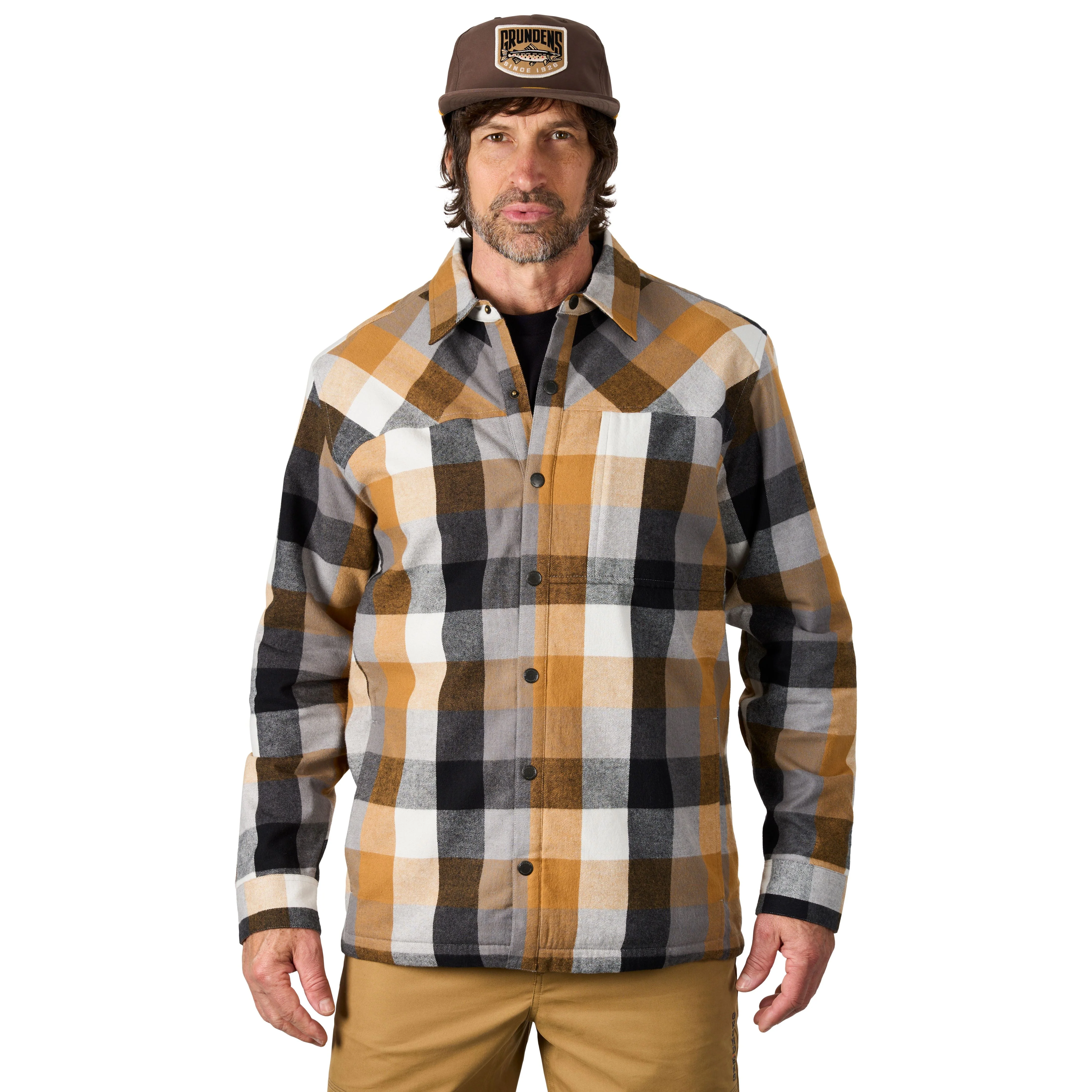 Grundens Men's Bankside Lined Shacket - Image 6