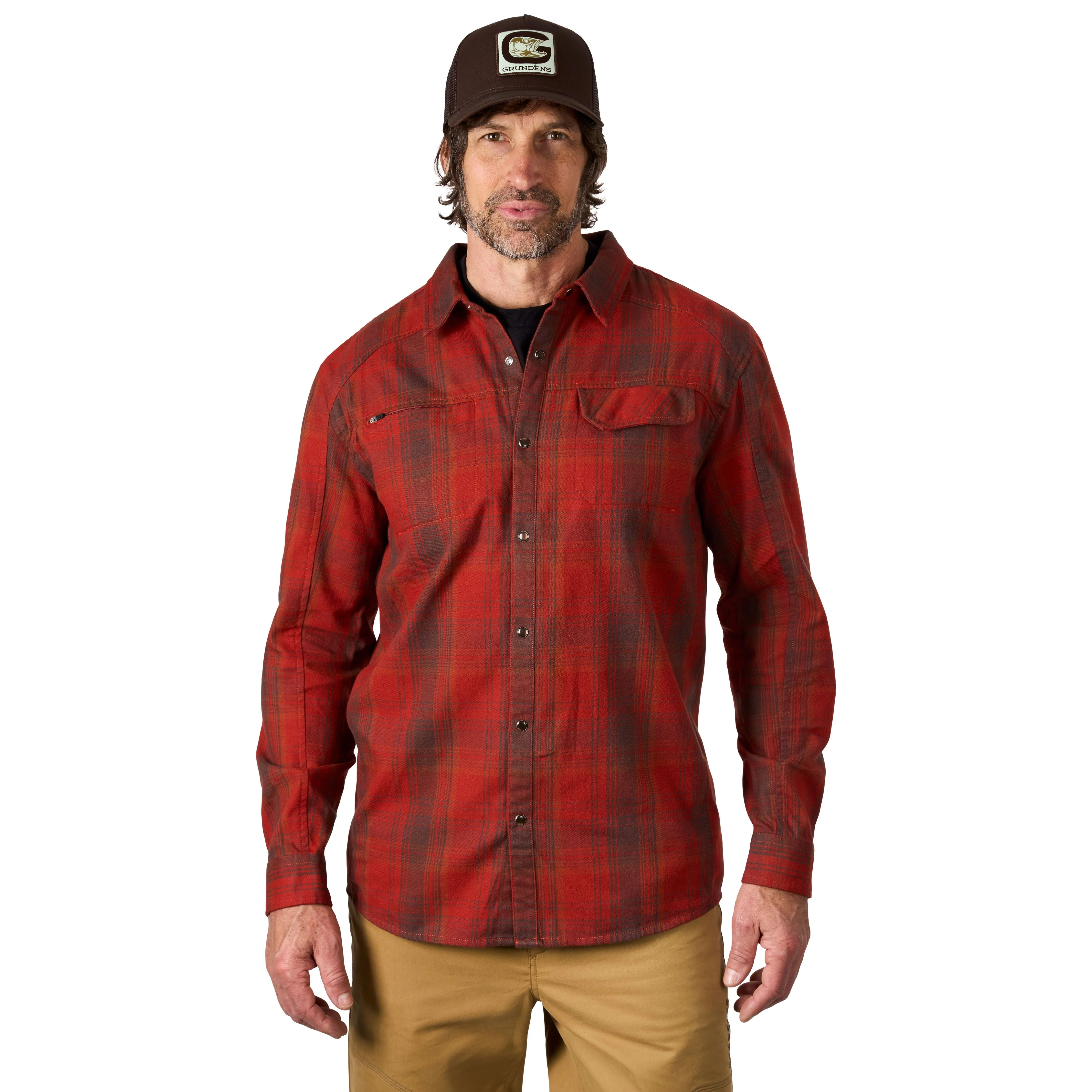 Grundens Men's Dispatch Flannel Shirt Sale - Image 10