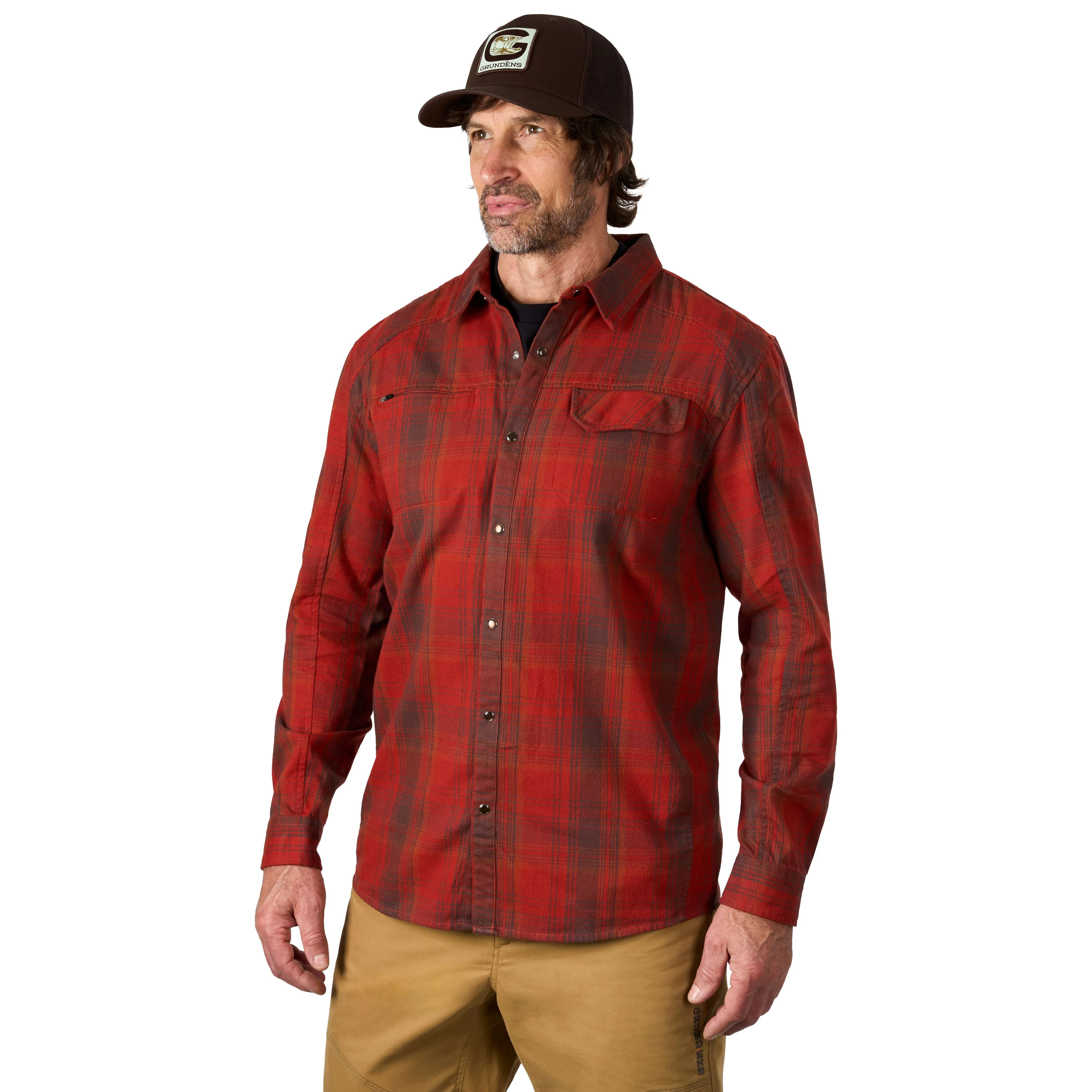 Grundens Men's Dispatch Flannel Shirt Sale - Image 11