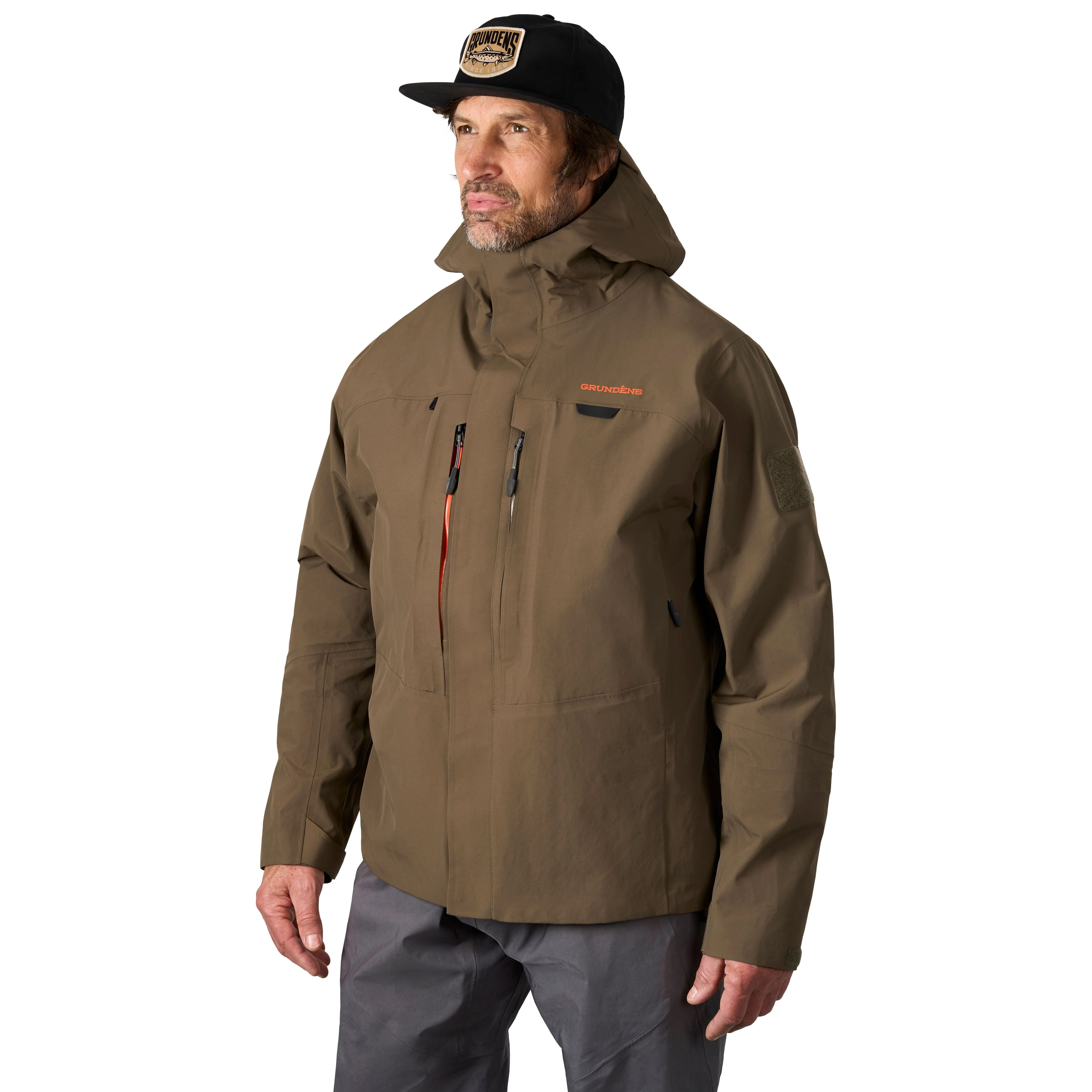 Grundens Men's Vector Wading Jacket - Image 5