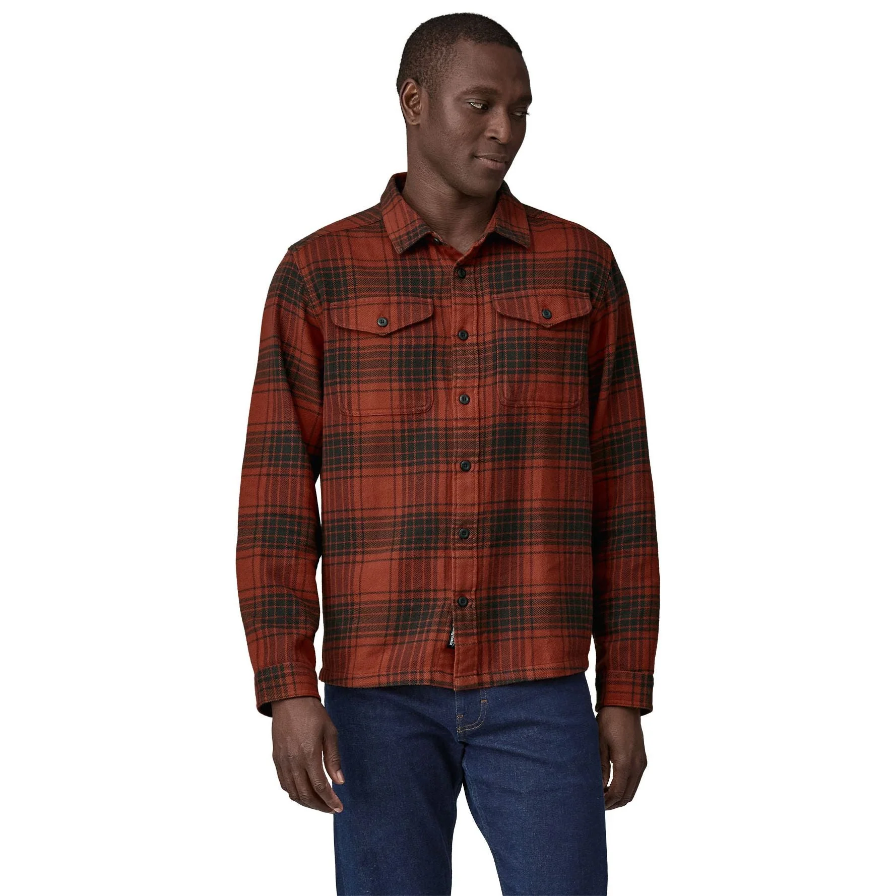 Patagonia Men's Fjord Flannel Shirt Sale - Image 24