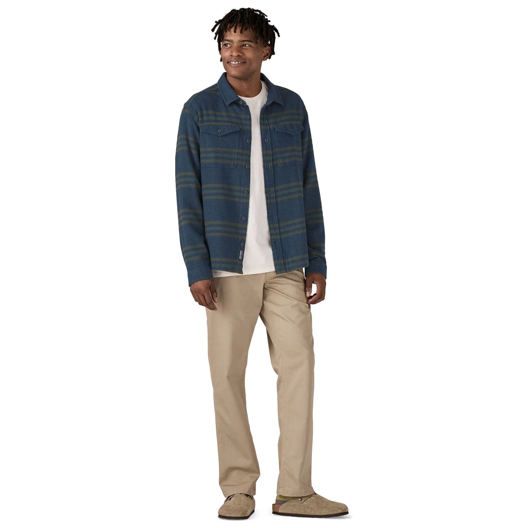 Patagonia Men's Fjord Flannel Shirt Sale - Image 31
