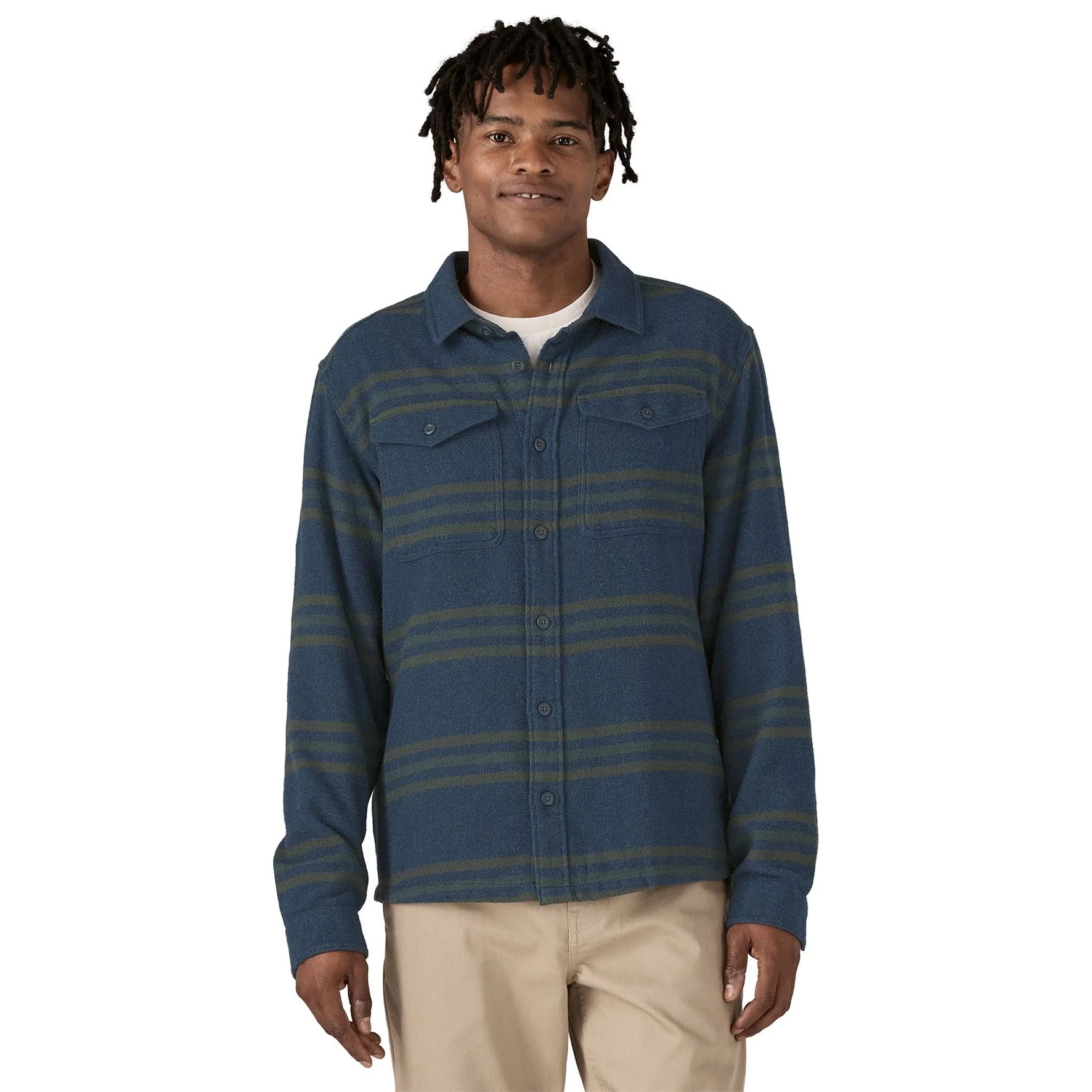 Patagonia Men's Fjord Flannel Shirt Sale - Image 32