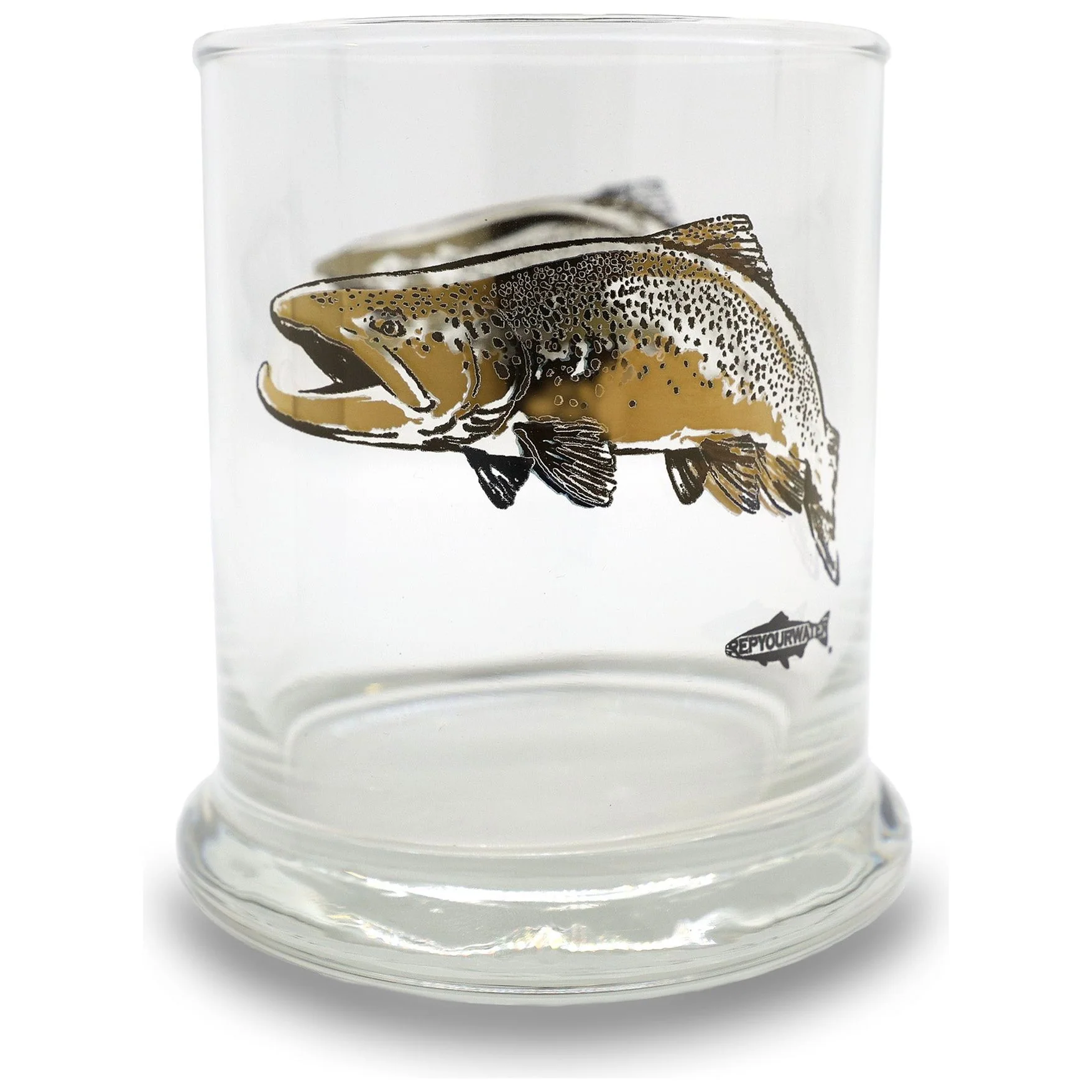 Rep Your Water Metallic The One Lowball Glass