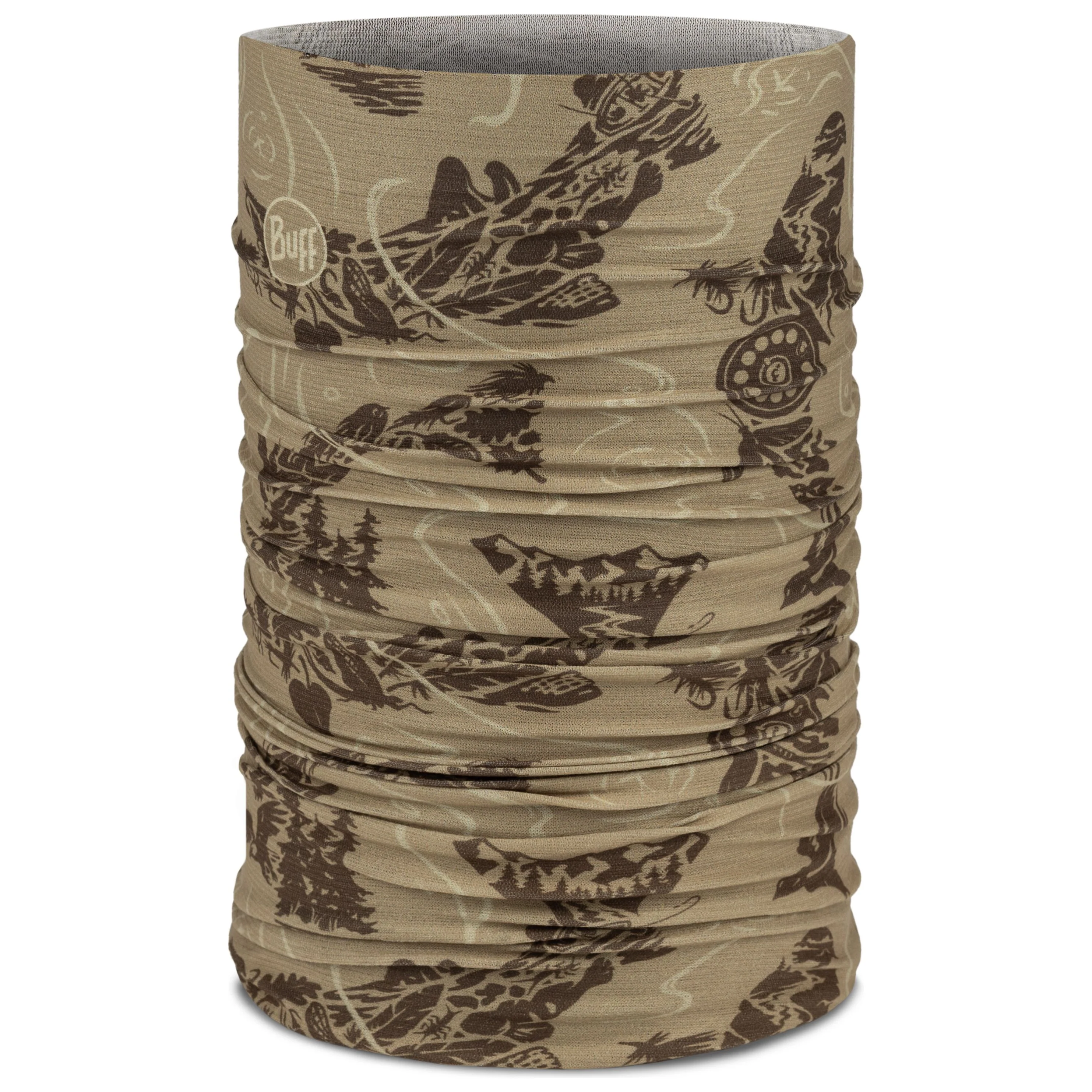 Buff Angler Coolnet UV Lake River Khaki