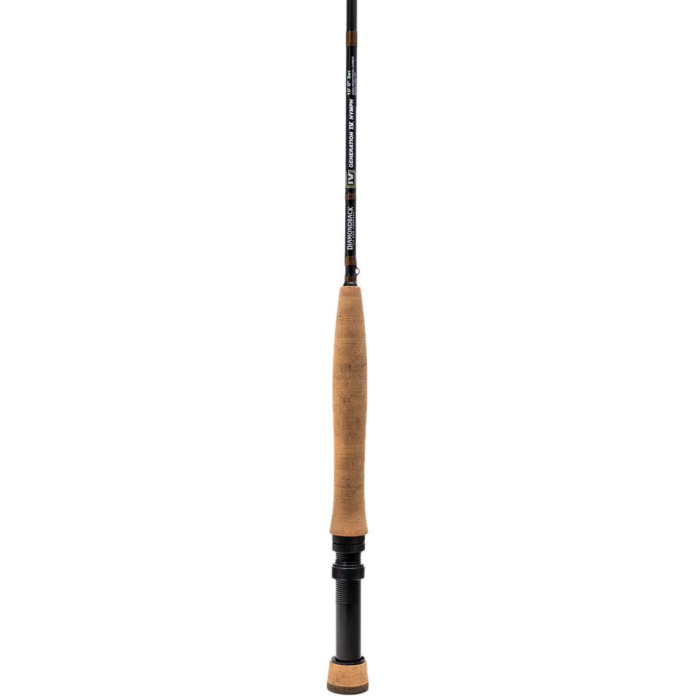 Diamondback Generation IV Nymph Fly Rod 10'7" 4wt - Image 2