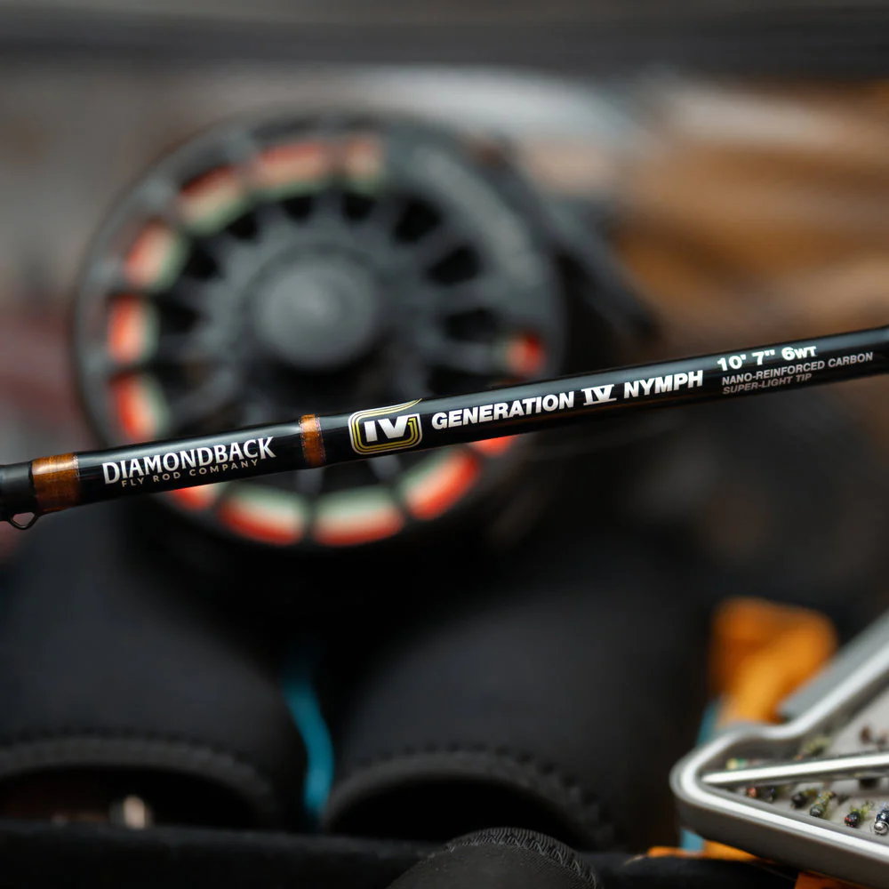 Diamondback Generation IV Nymph Fly Rod 10'7" 4wt