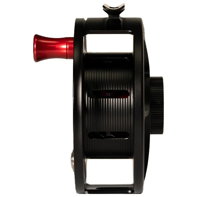 Hatch Custom Black Widow Iconic Large Arbor Fly Reel 9 Plus - Image 3