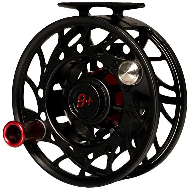 Hatch Custom Black Widow Iconic Mid Arbor Fly Reel 9 Plus - Image 4