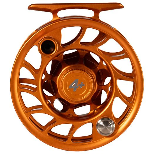 Hatch Custom Campfire Orange Iconic Limited Edition 4 Plus Large Arbor Fly Reel - Image 2