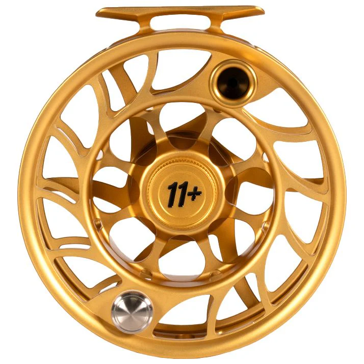 Hatch Custom Fool's Gold Iconic Large Arbor Fly Reel 11 Plus - Image 2