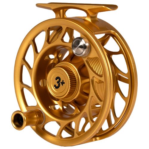 Hatch Custom Fool's Gold Iconic Large Arbor Fly Reel 3 Plus - Image 4