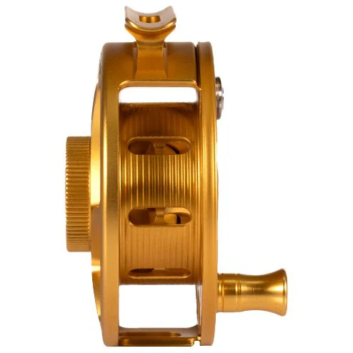 Hatch Custom Fool's Gold Iconic Large Arbor Fly Reel 3 Plus - Image 5