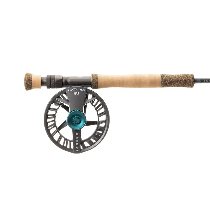 Lamson Liquid Max Fly Rod & Reel Outfit 9ft 8wt 908-4 - No Line - Image 2