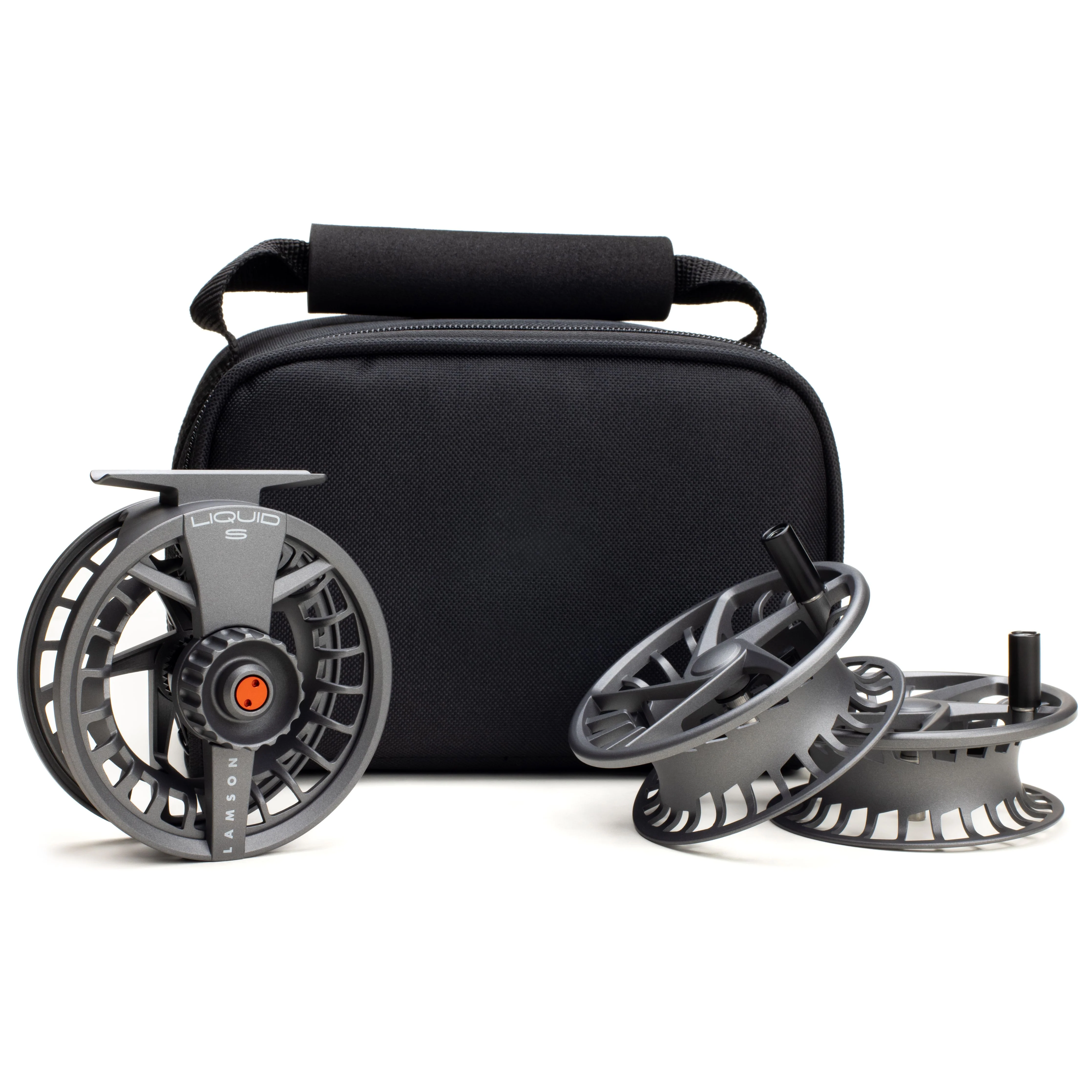 Lamson Liquid S-Series HD Fly Reel and Spools 3 Pack -5+