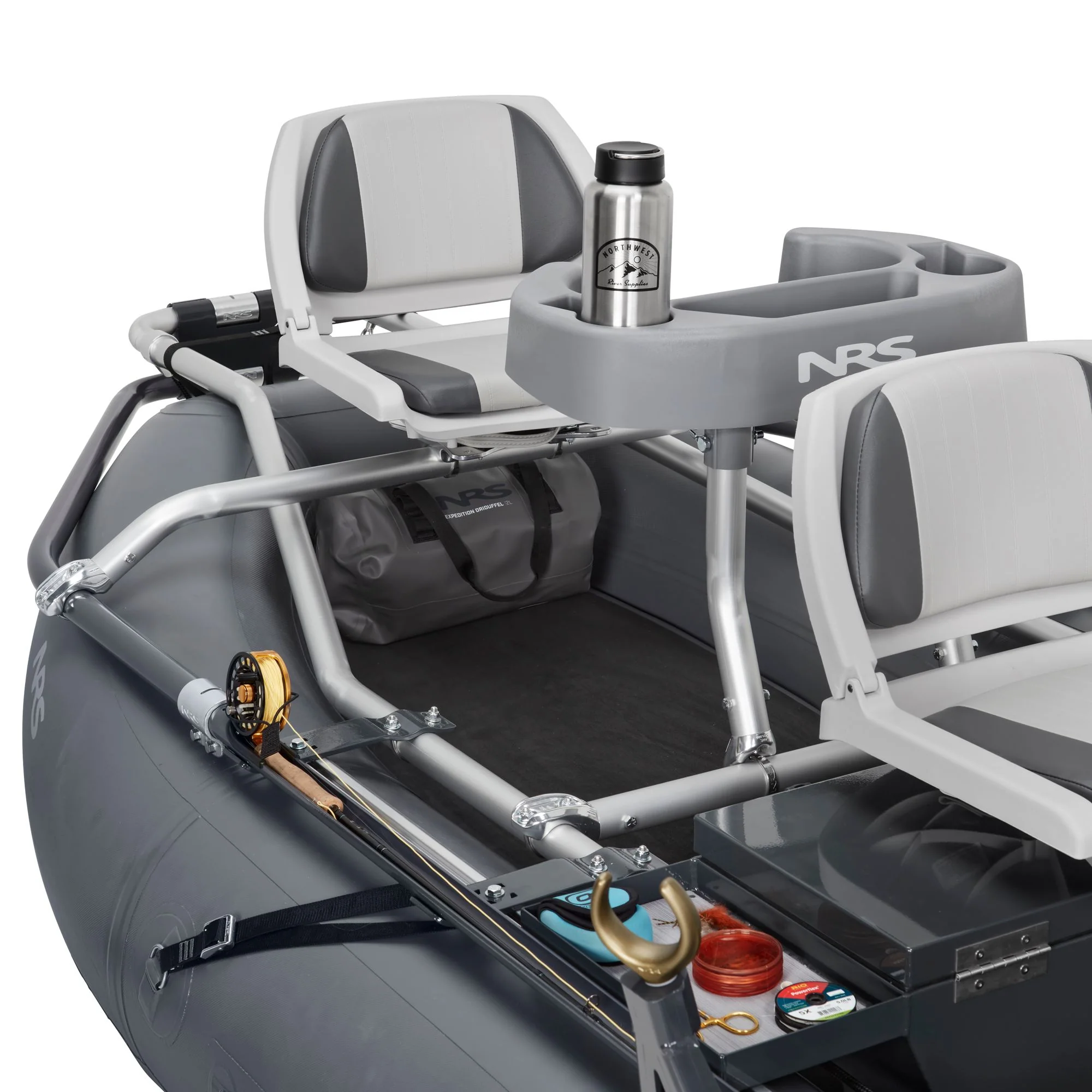 NRS Approach 138 Fishing Raft Three-Person Package - Image 9
