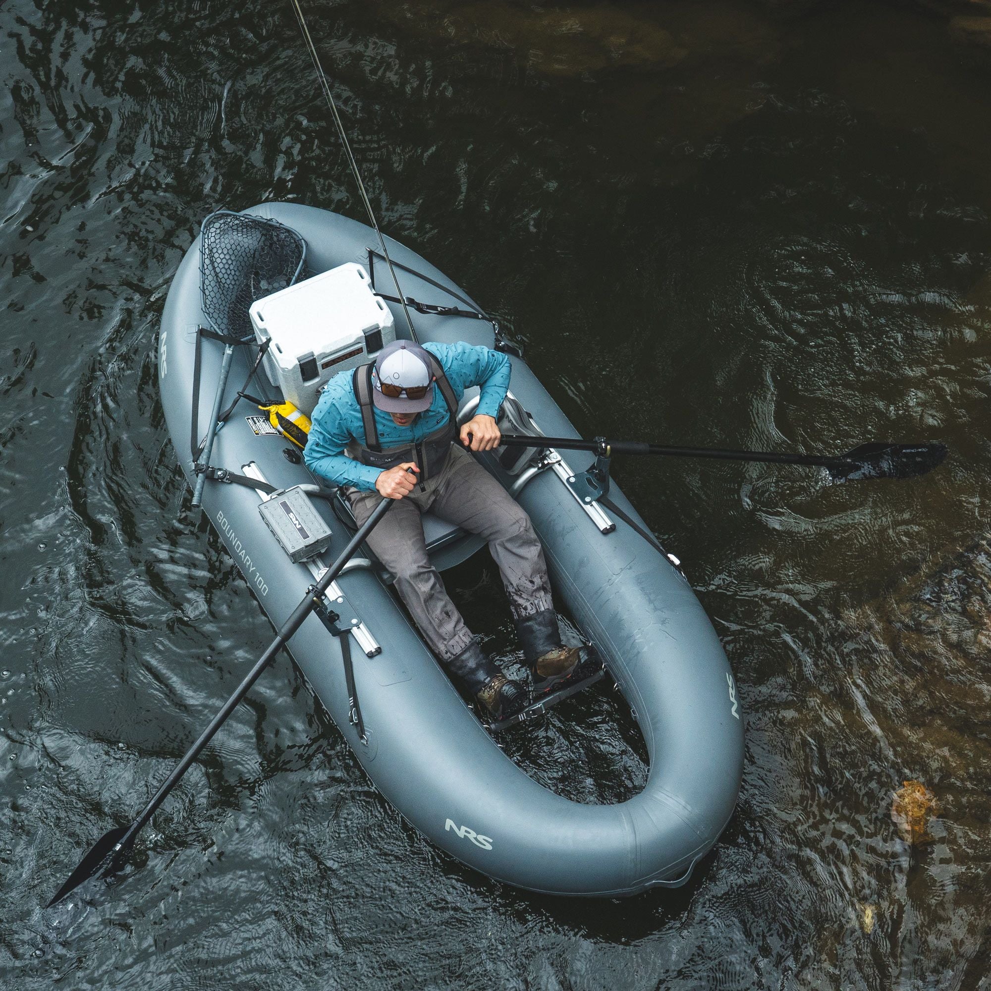 NRS Boundary 100 Personal Fishing Raft - Image 8