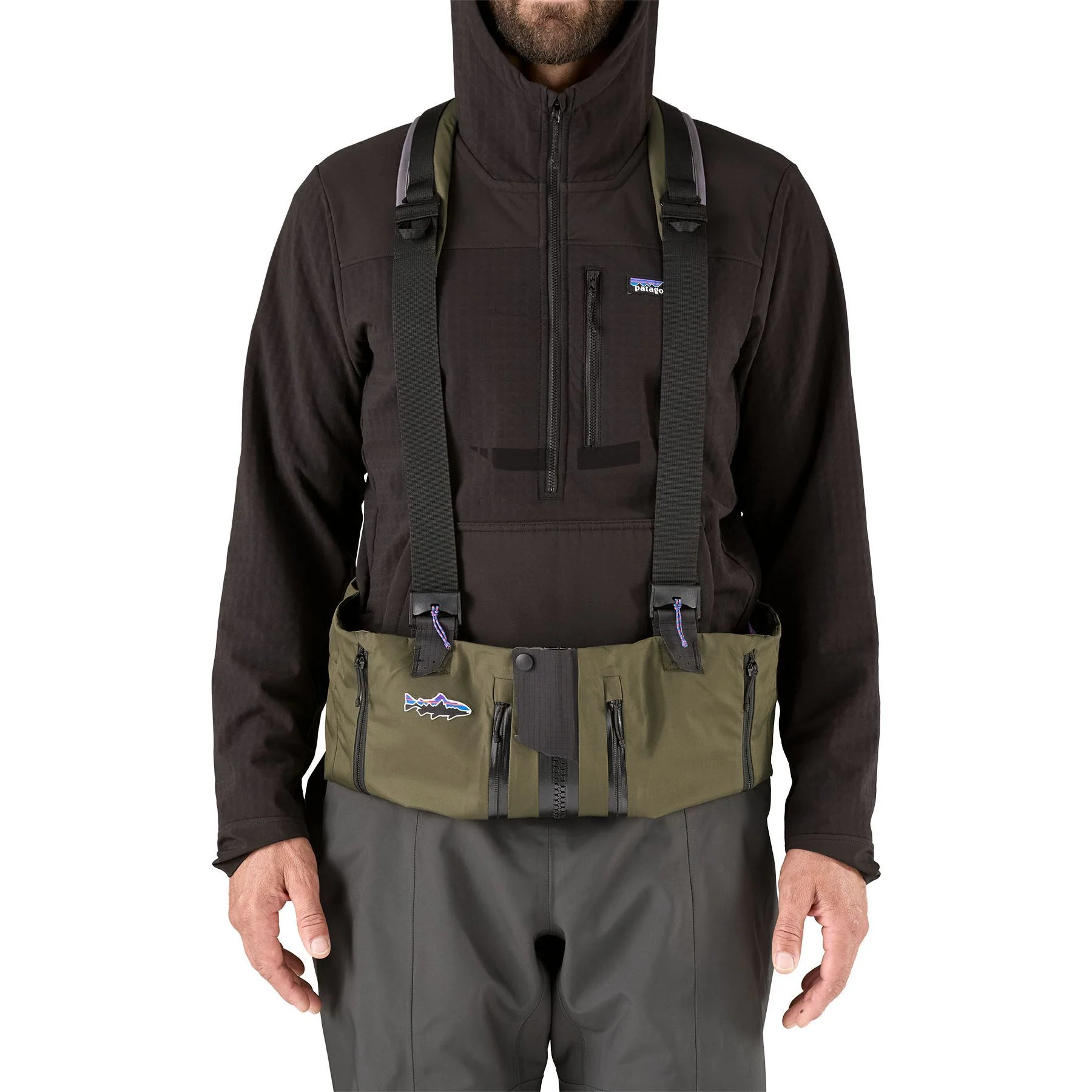 Patagonia Men's Swiftcurrent Expedition Zip-Front Waders - Image 8