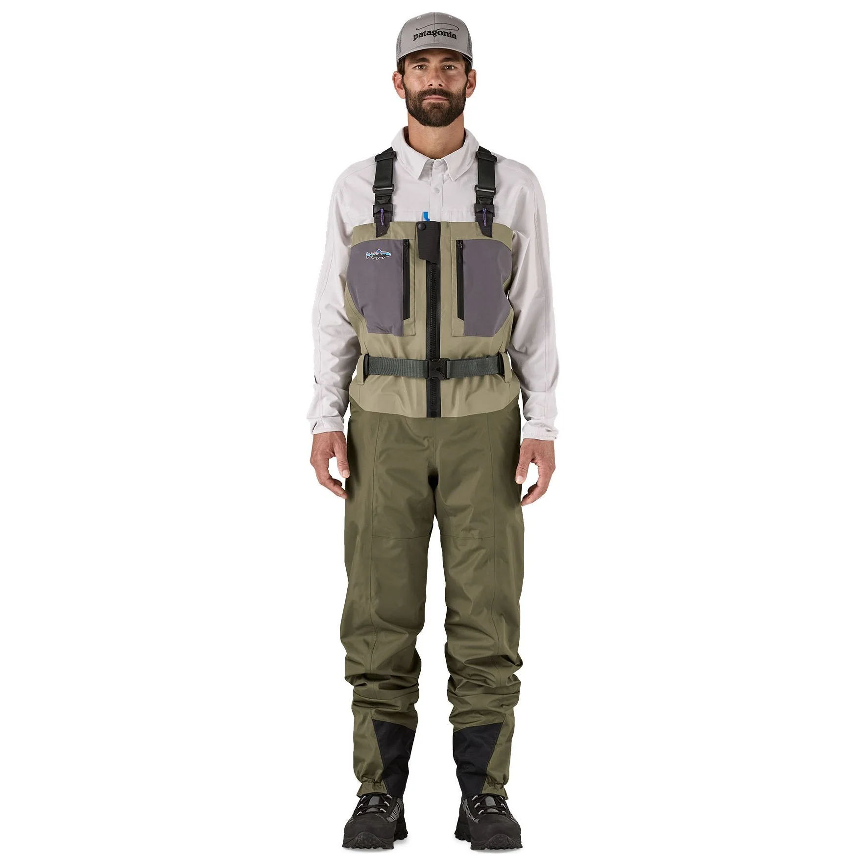 Patagonia Men's Swiftcurrent Traverse Zip-Front Waders - Image 2