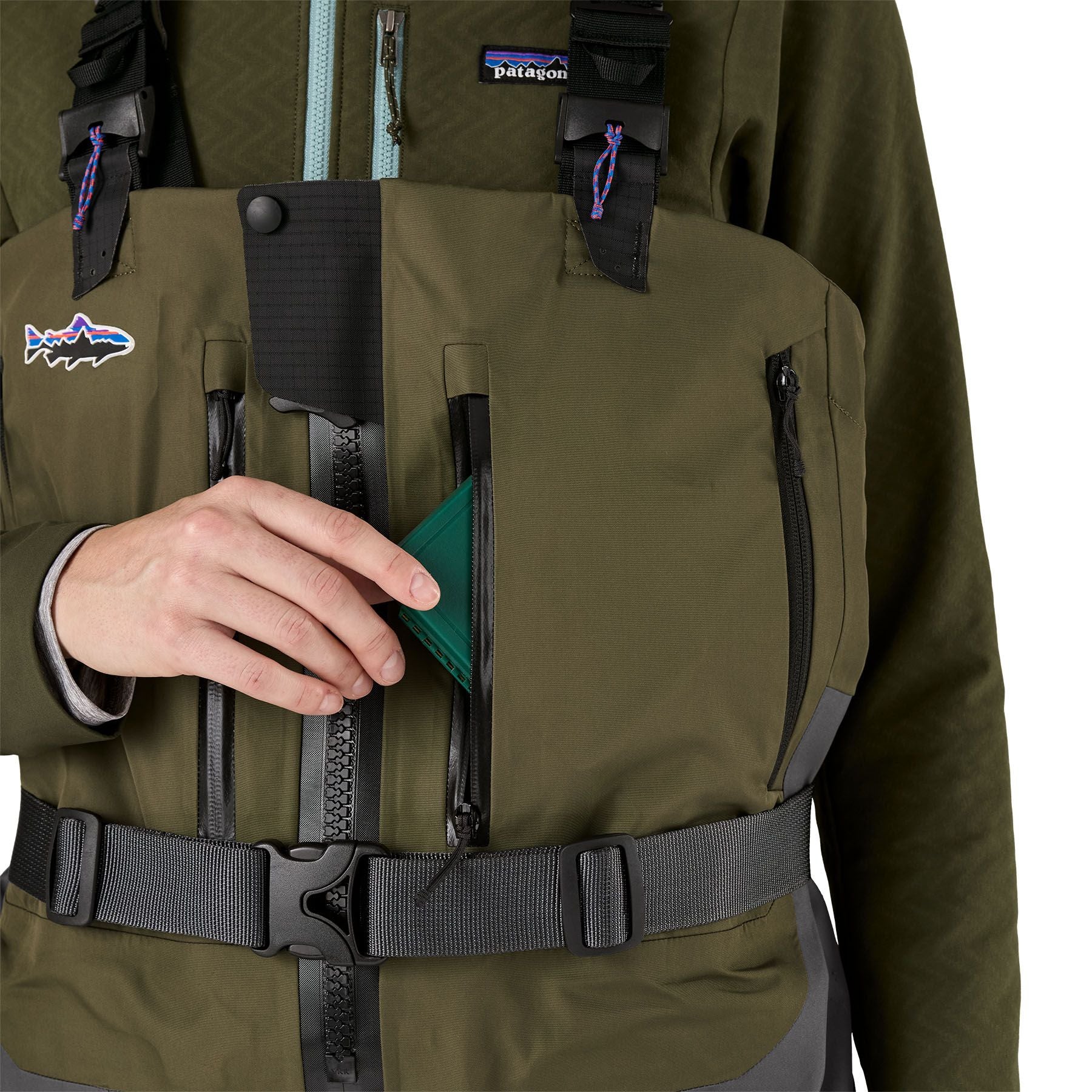 Patagonia Women's Swiftcurrent Expedition Zip-Front Waders - Image 12