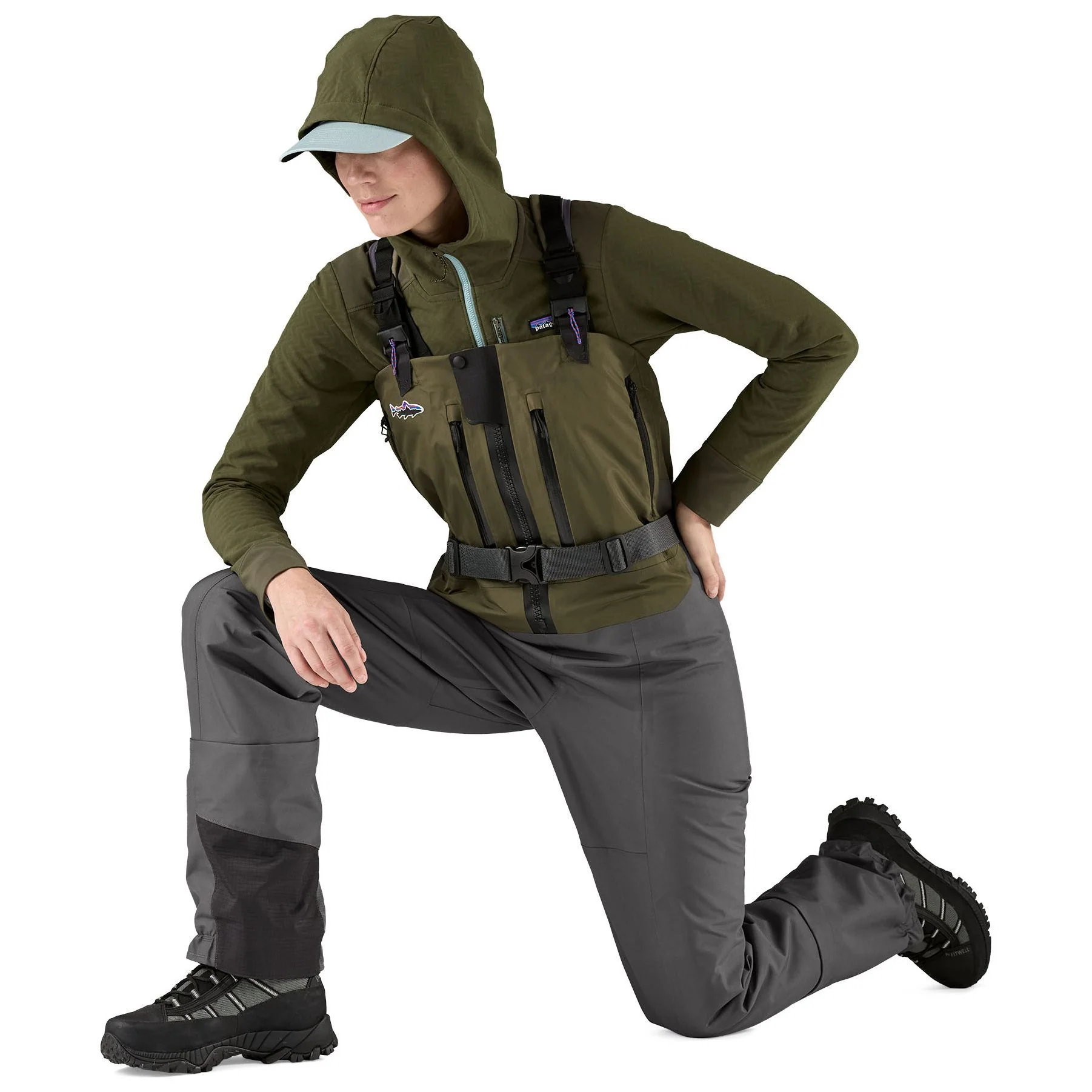 Patagonia Women's Swiftcurrent Expedition Zip-Front Waders - Image 5