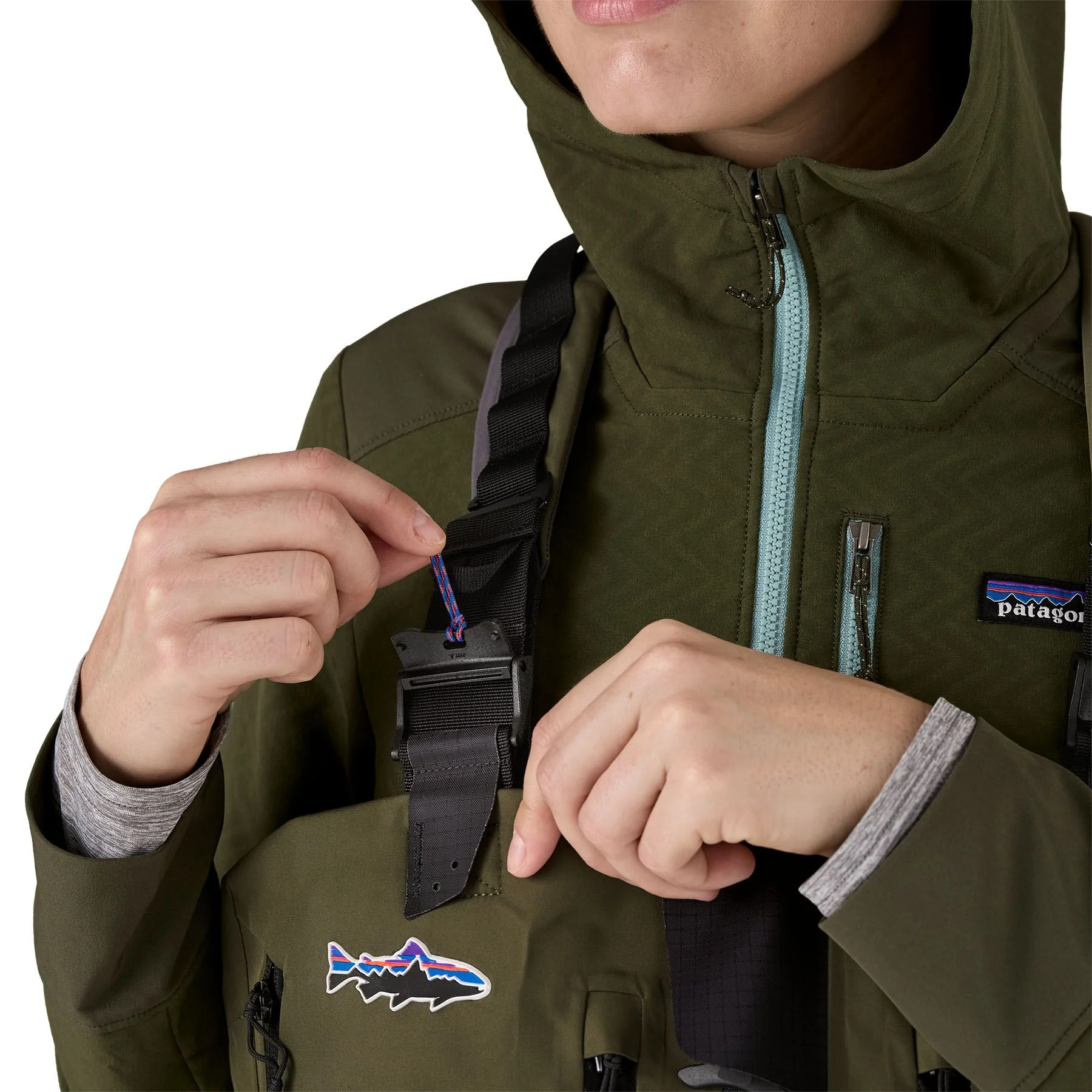 Patagonia Women's Swiftcurrent Expedition Zip-Front Waders - Image 8