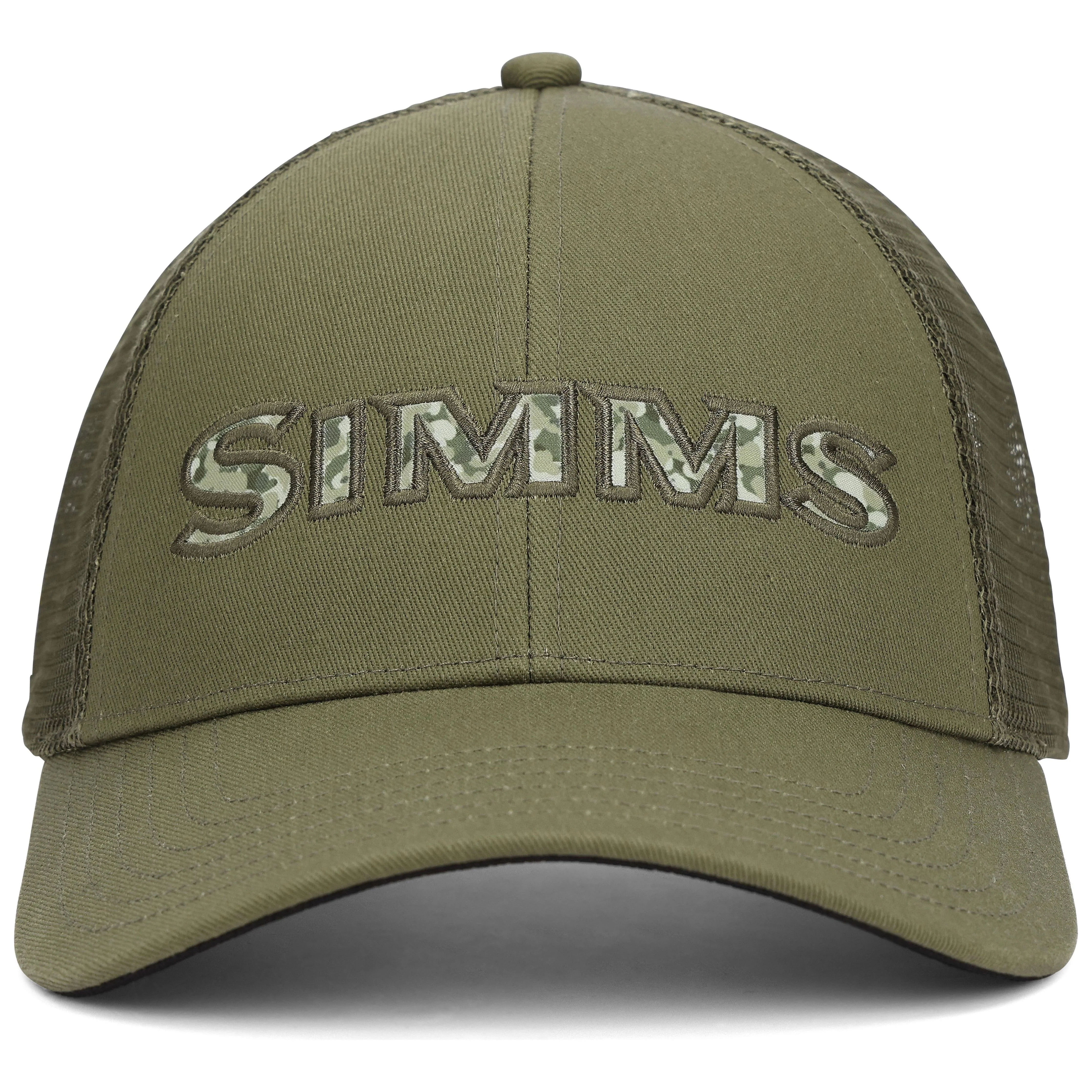 Simms Single Haul Trucker Back Eddy Camo Fill