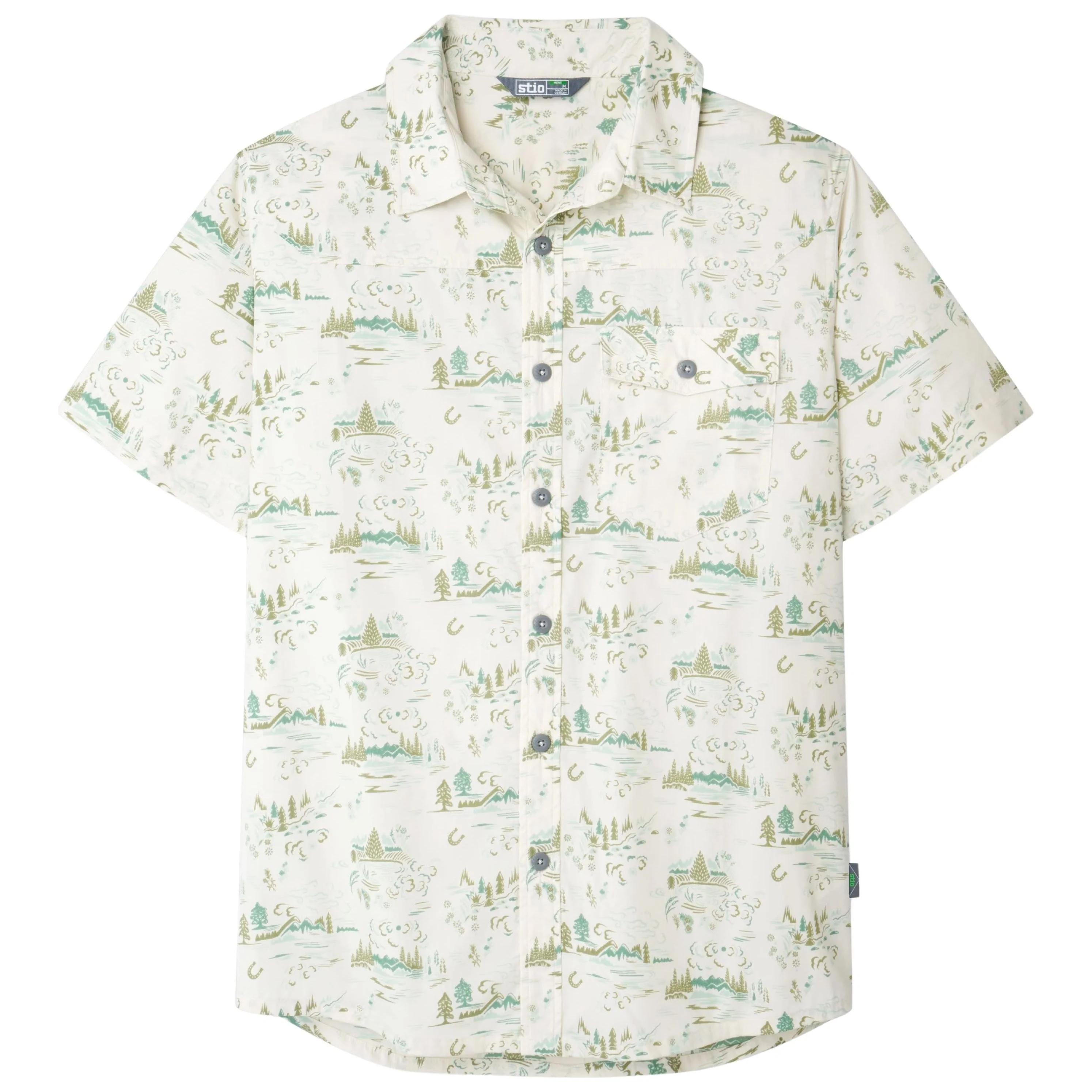 Stio Men's Curtis Camp Shirt SS - Image 2