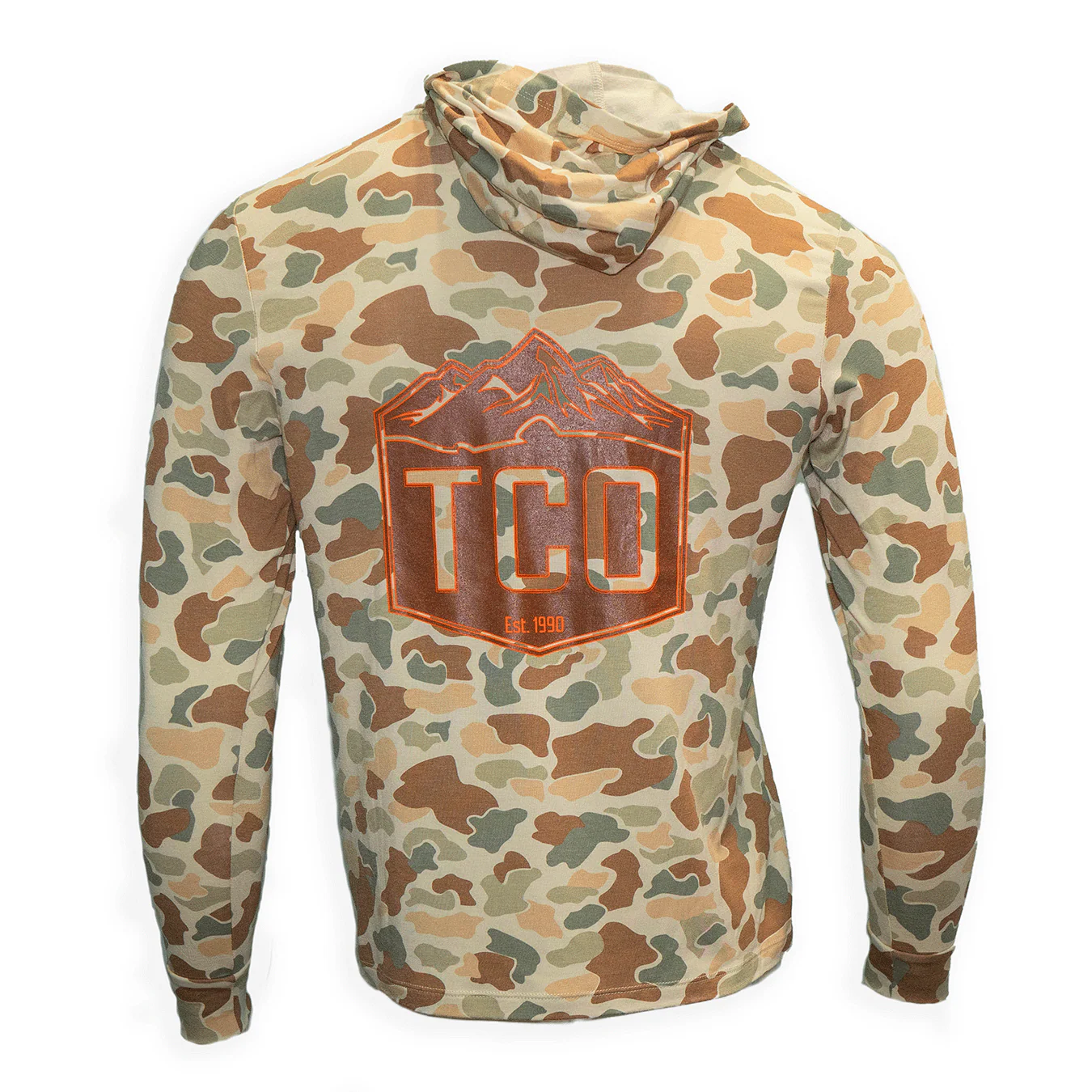 TCO Crest Logo Free Fly Youth Bamboo Shade Hoodie
